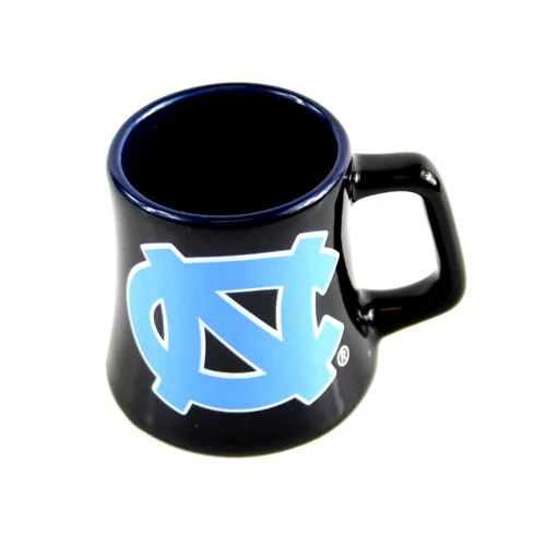 North Carolina Tar Heels 2 oz Sculpted Mini Mug Shot Glass