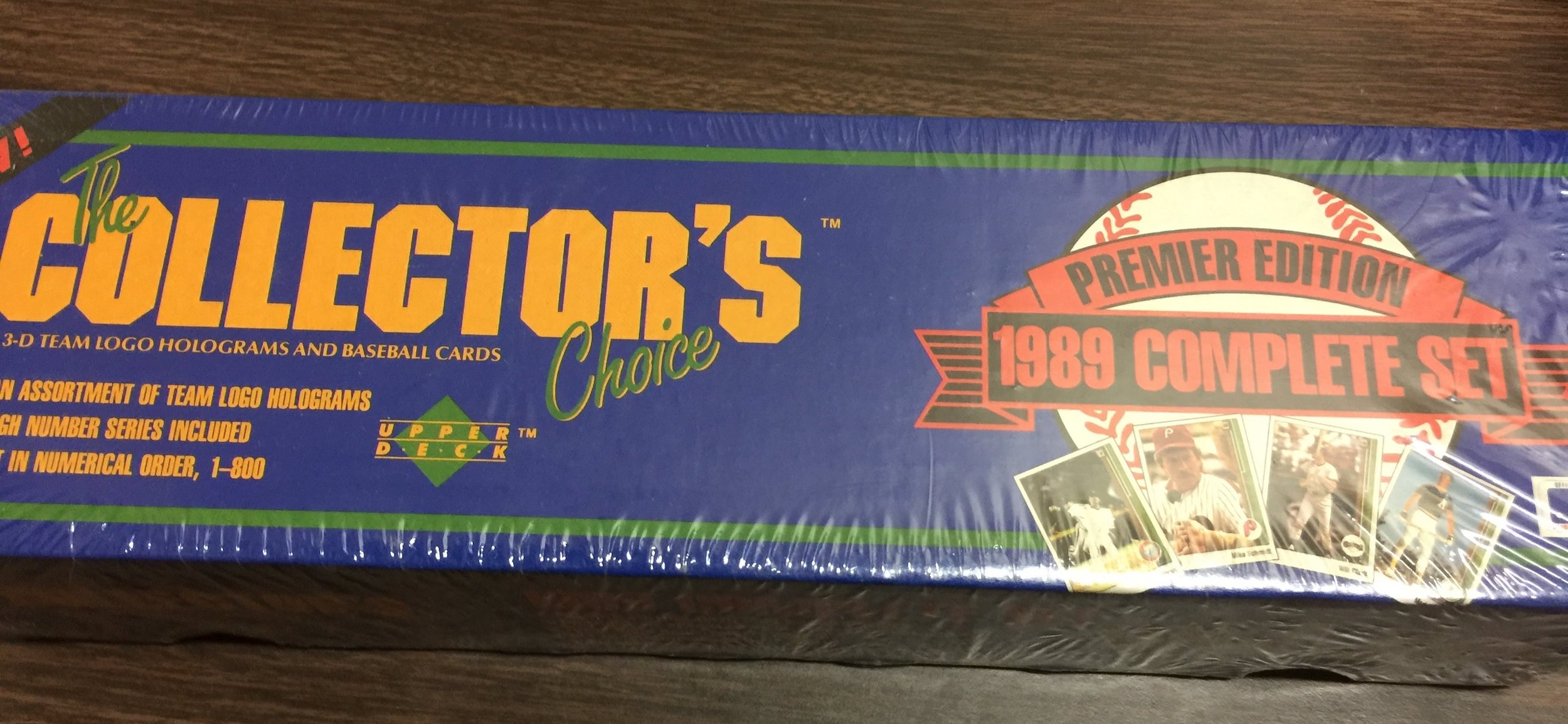 1989 Upper Deck Factory Baseball Card Set Ken Griffey Jr. Rookie