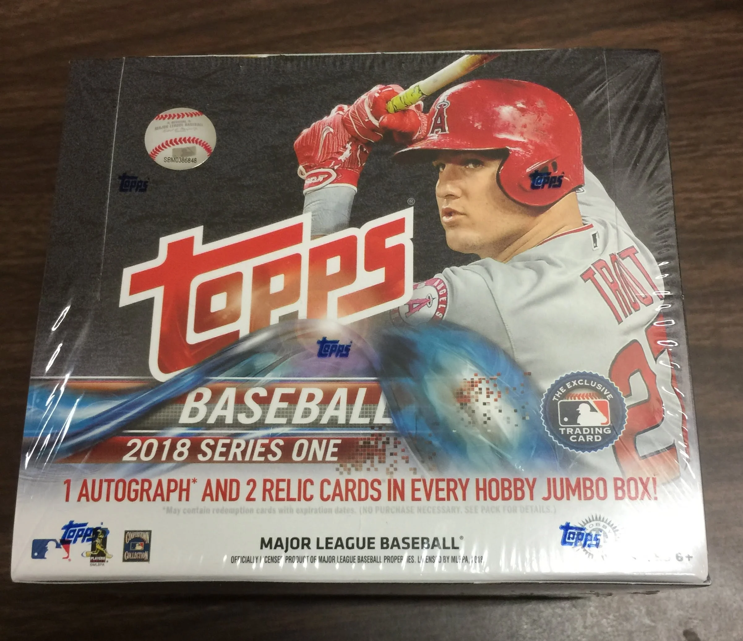 2018 Topps Baseball Factory Sealed HTA Hobby JUMBO BOX (10 packs 50 cards per pack)