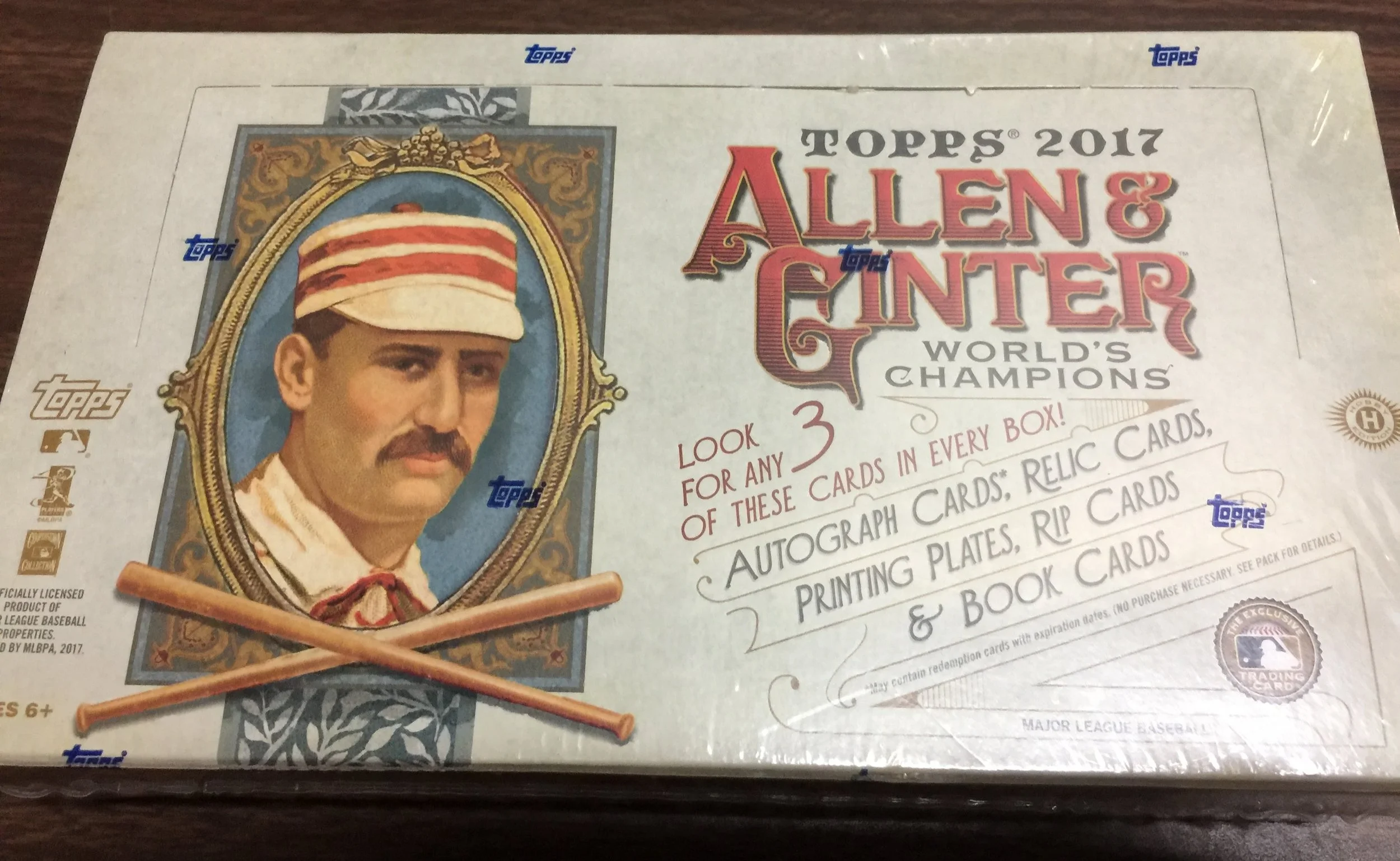 2017 Topps Allen & Ginter Baseball Hobby Sealed Box (24 packs)