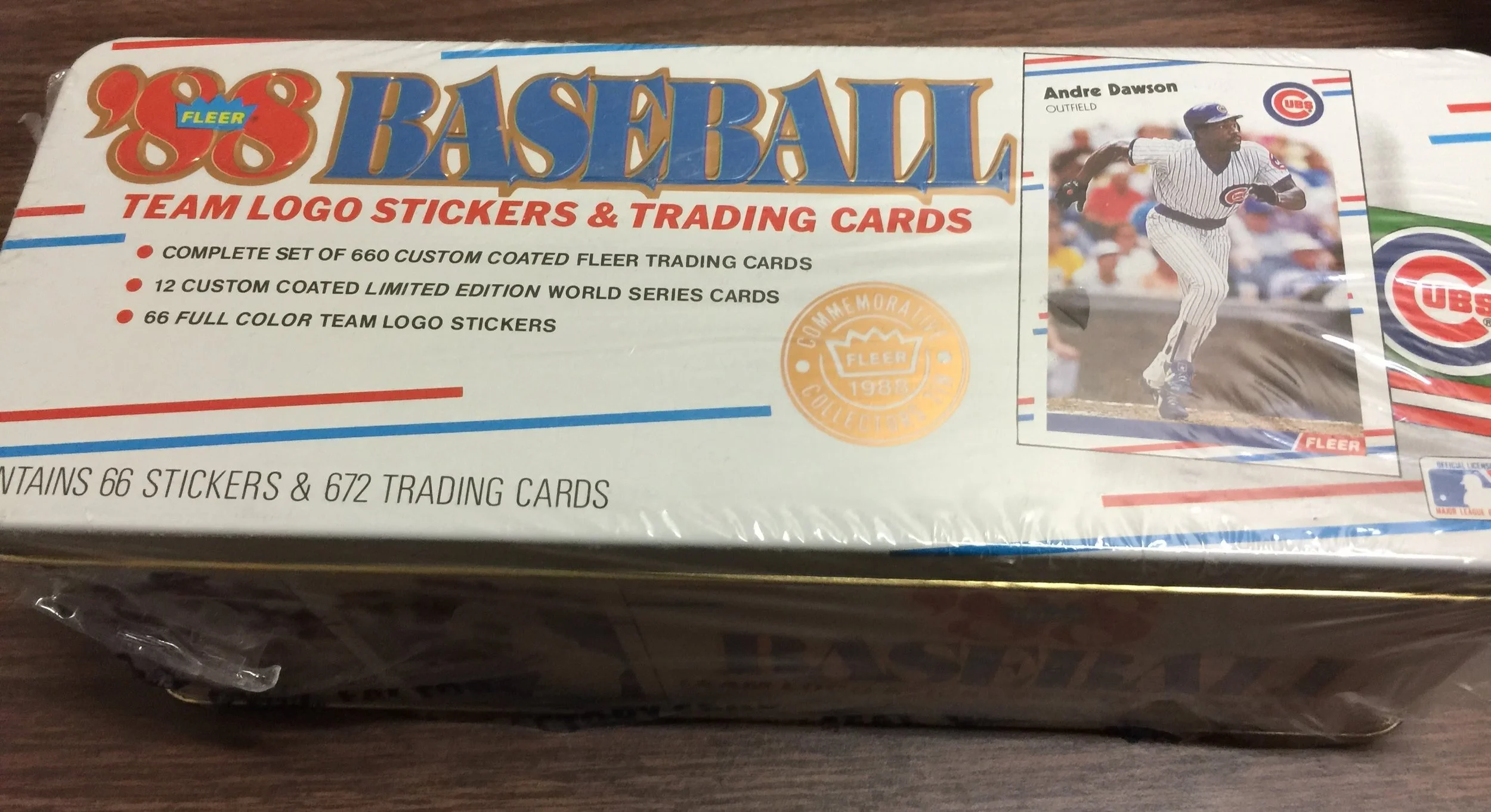 1988 Fleer Glossy Tin Complete Factory Set