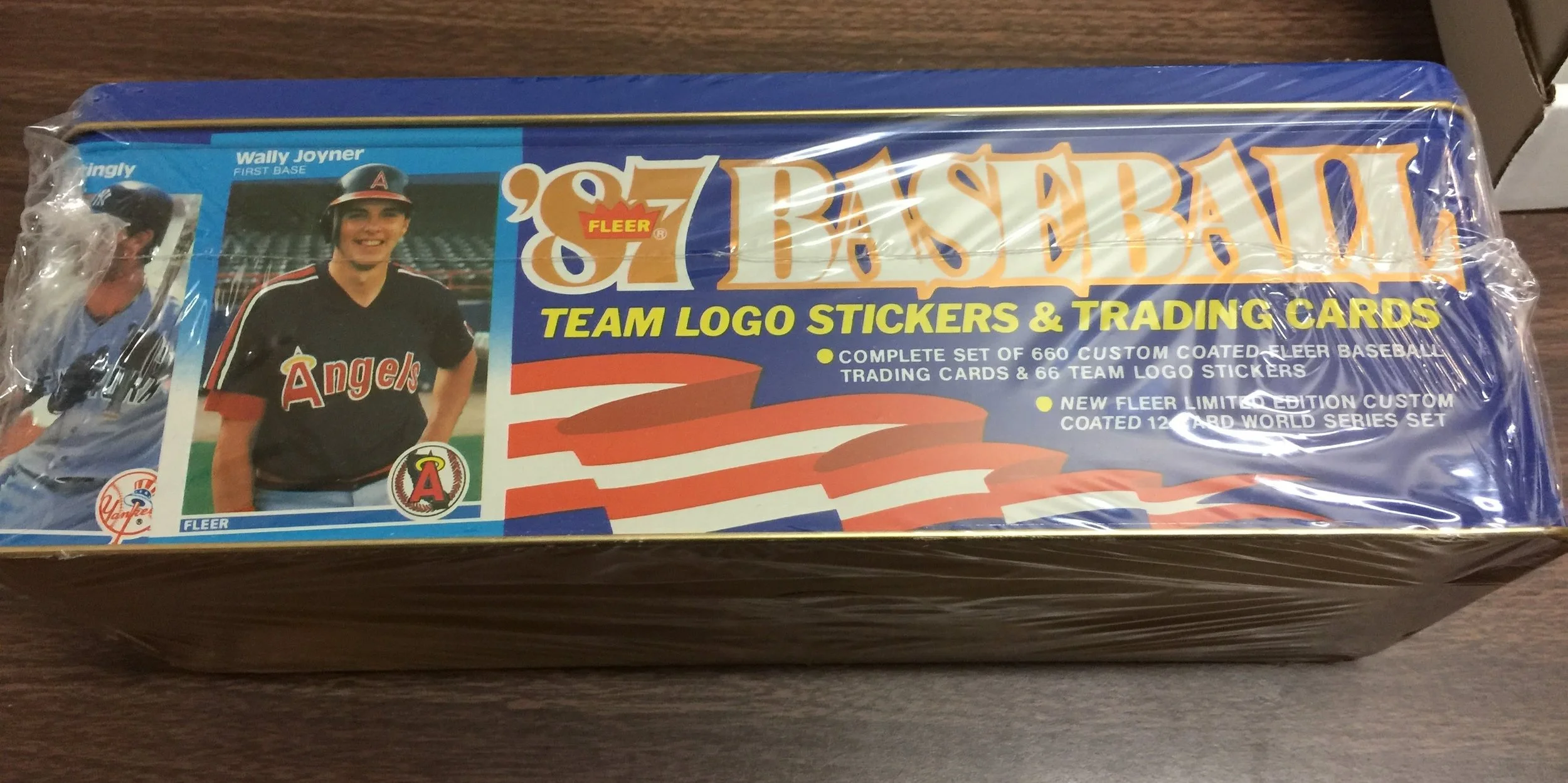 1987 Fleer Glossy Tin Complete Factory Set