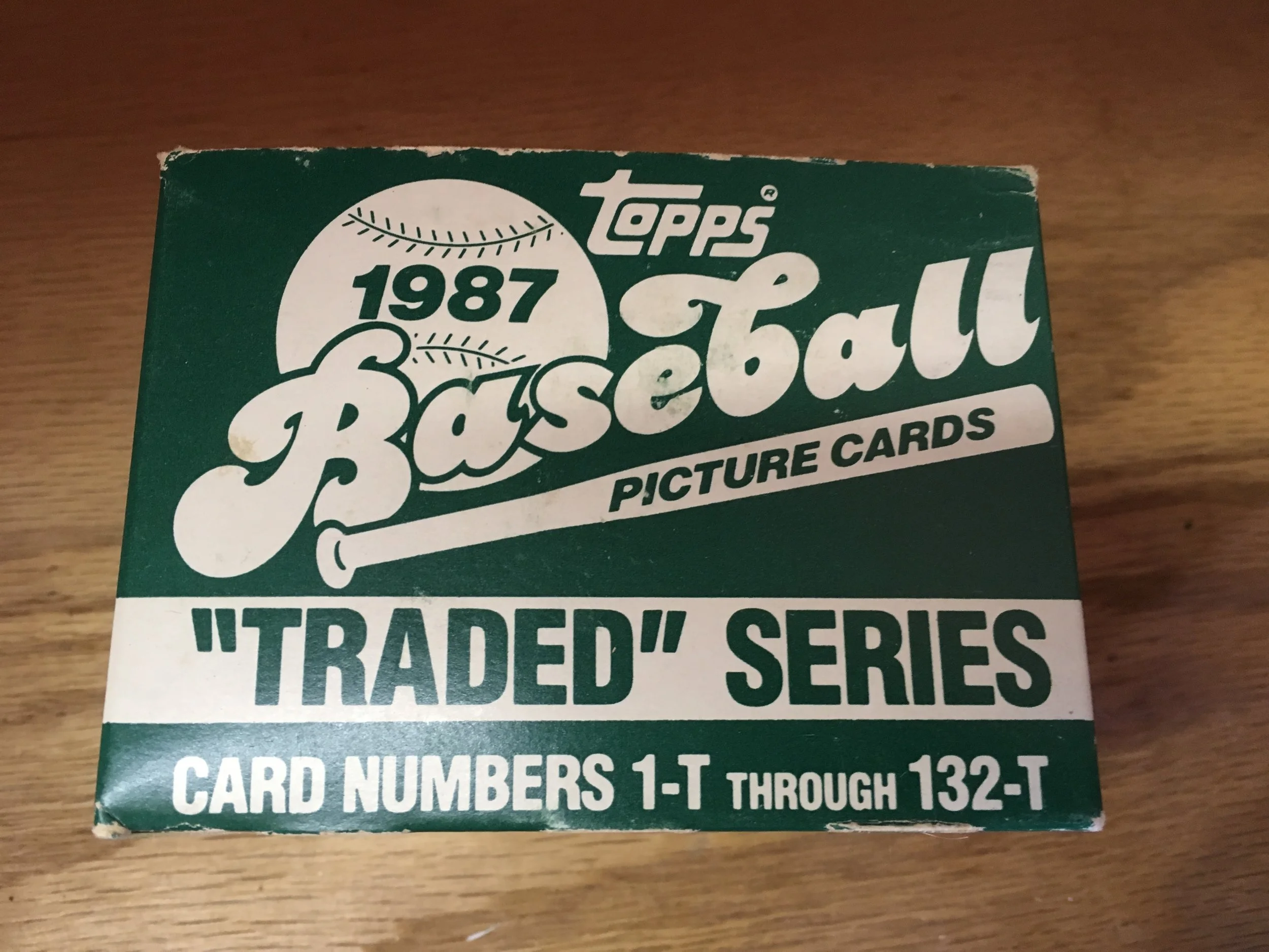 1987 Topps Traded Factory Set w/ Greg Maddox Rookie