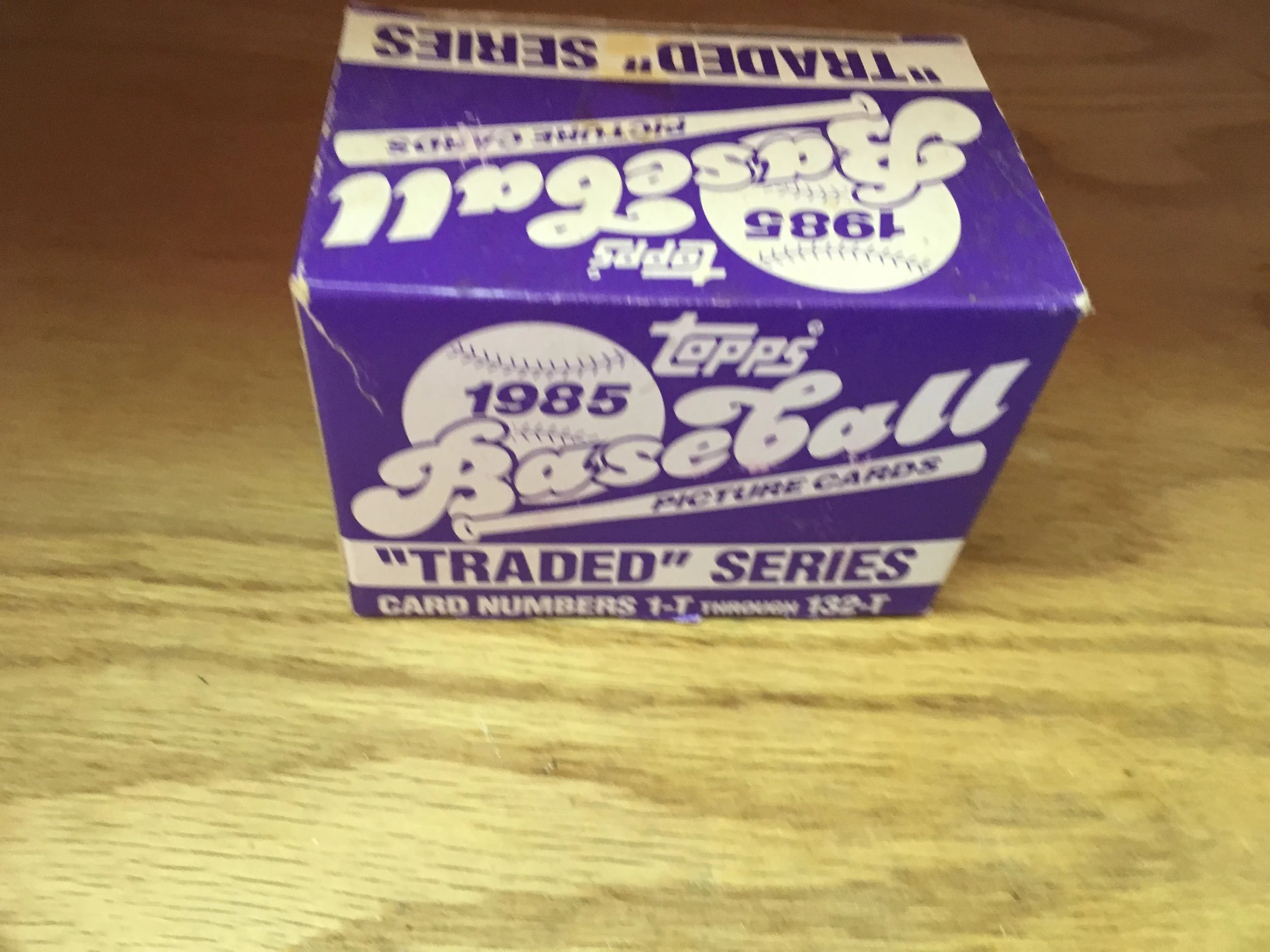 1985 Topps Traded Set