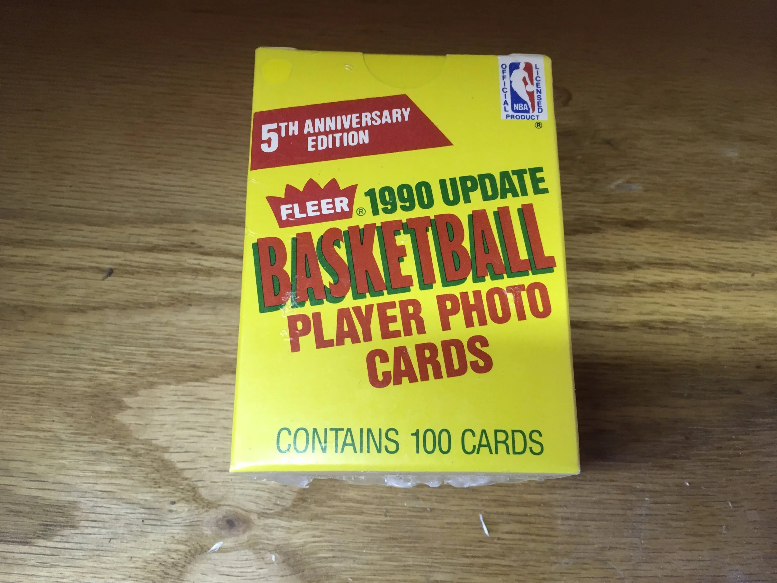 1990 Fleer Update Basketball Factory Sealed Set — On The Ball Sports