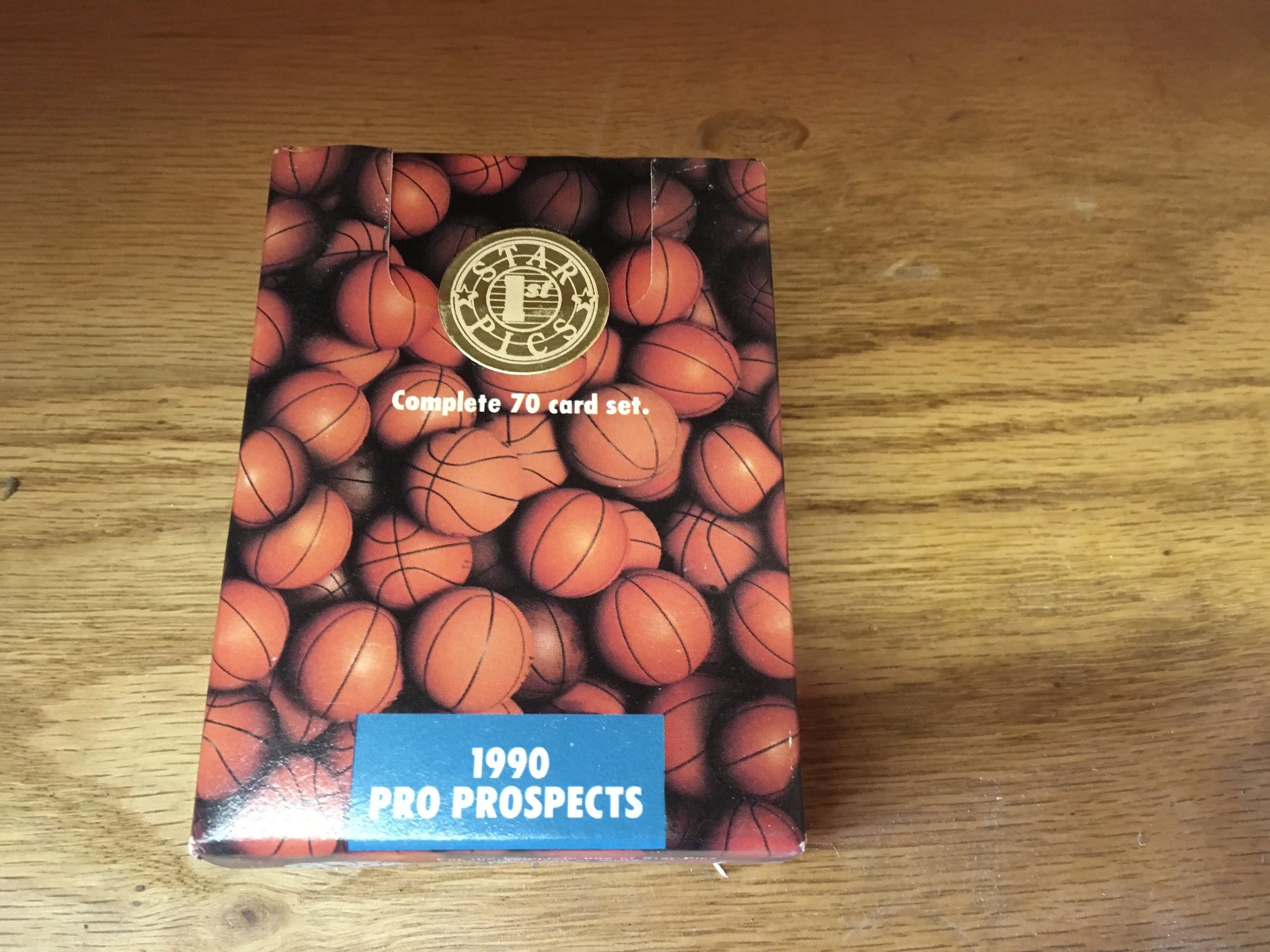 1990 Starpicks Basketball Draft picks Factory Set