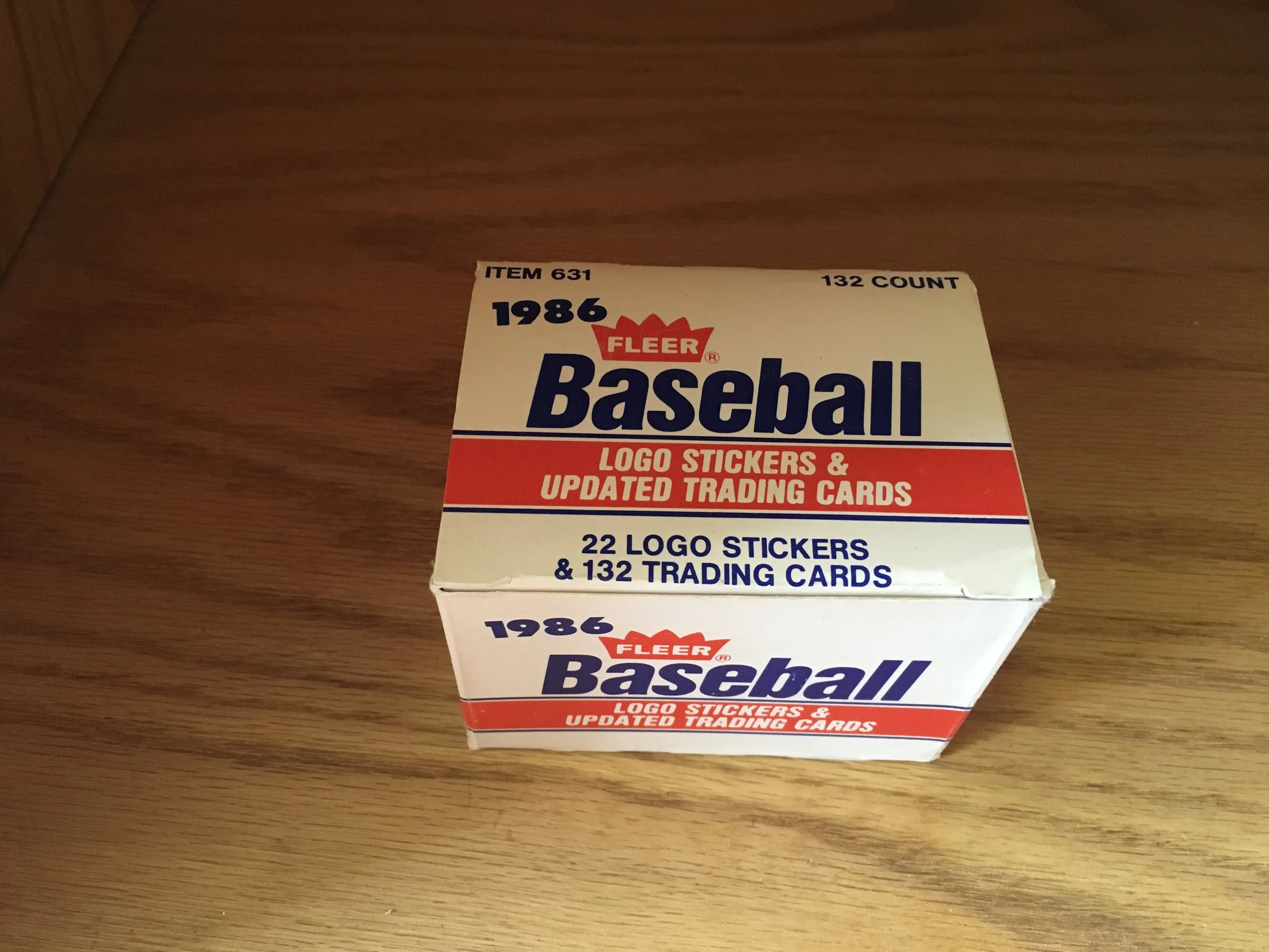 1986 Fleer Update Set w/ Barry Bond Rookie