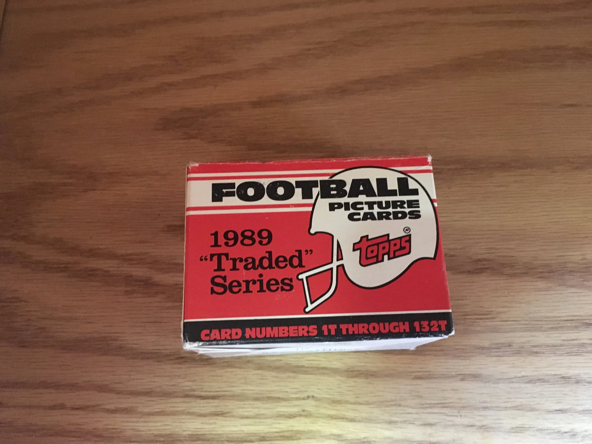 1989 Topps Traded Football Set w/ Barry Sanders & Troy Aikman Rookie