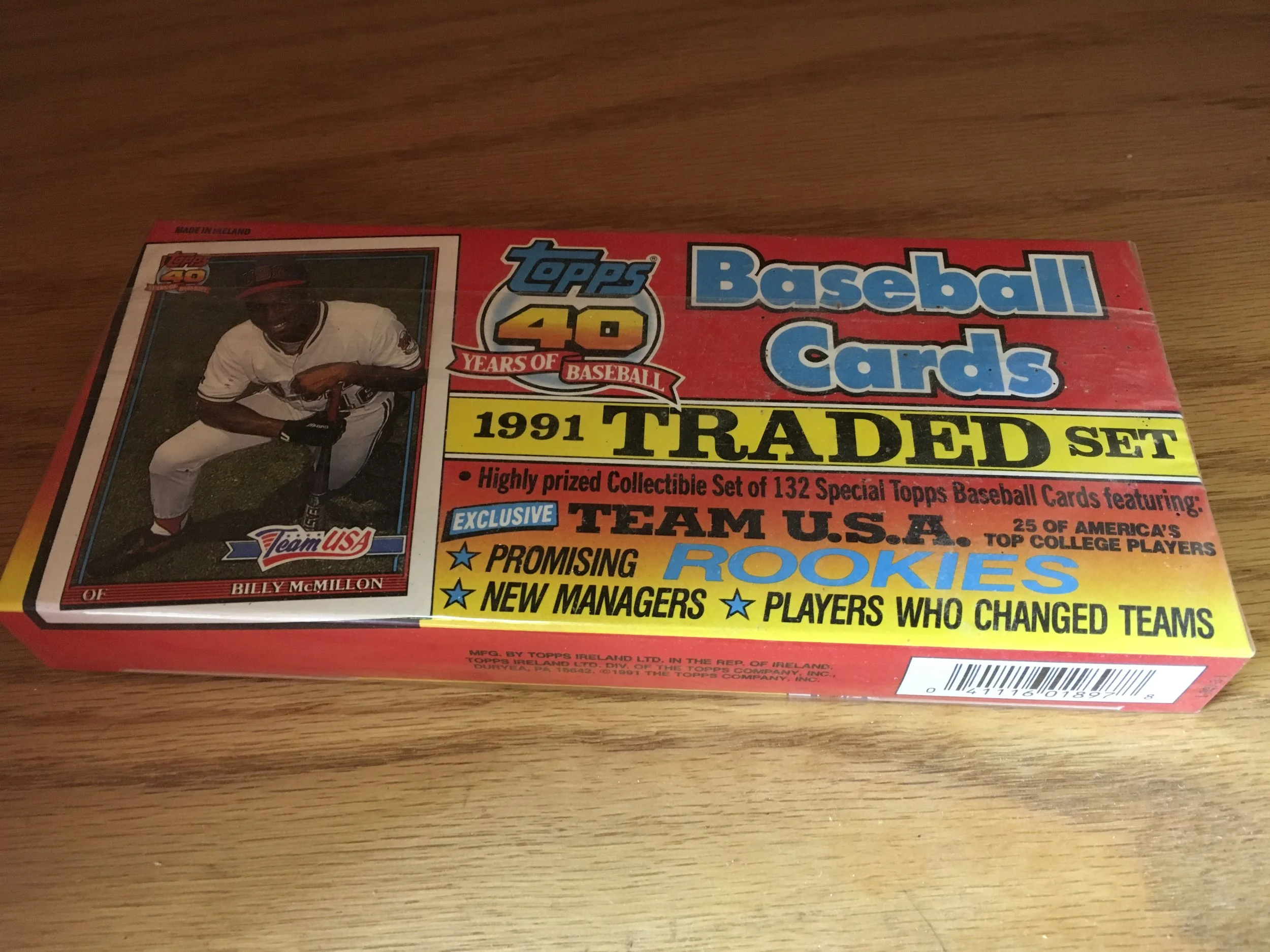1991 Topps Traded Baseball Factory Set