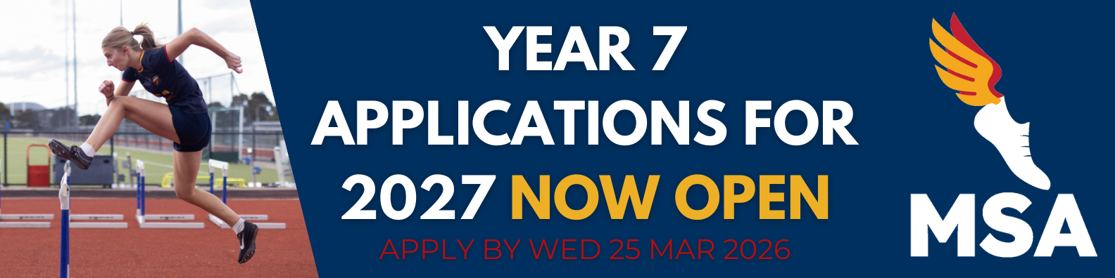 Year 7 Applications now open