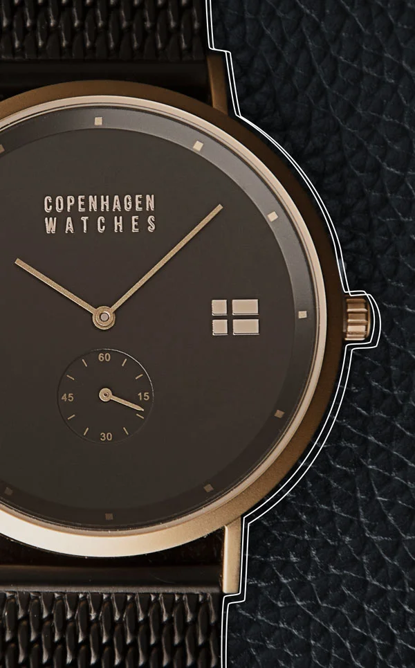 The classic Frederiksberg watch