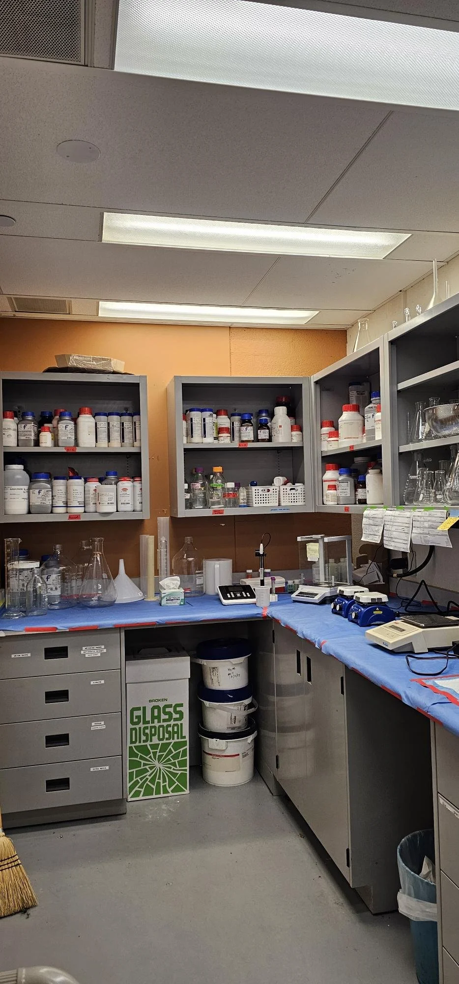 That Lab-Cleanup Smell