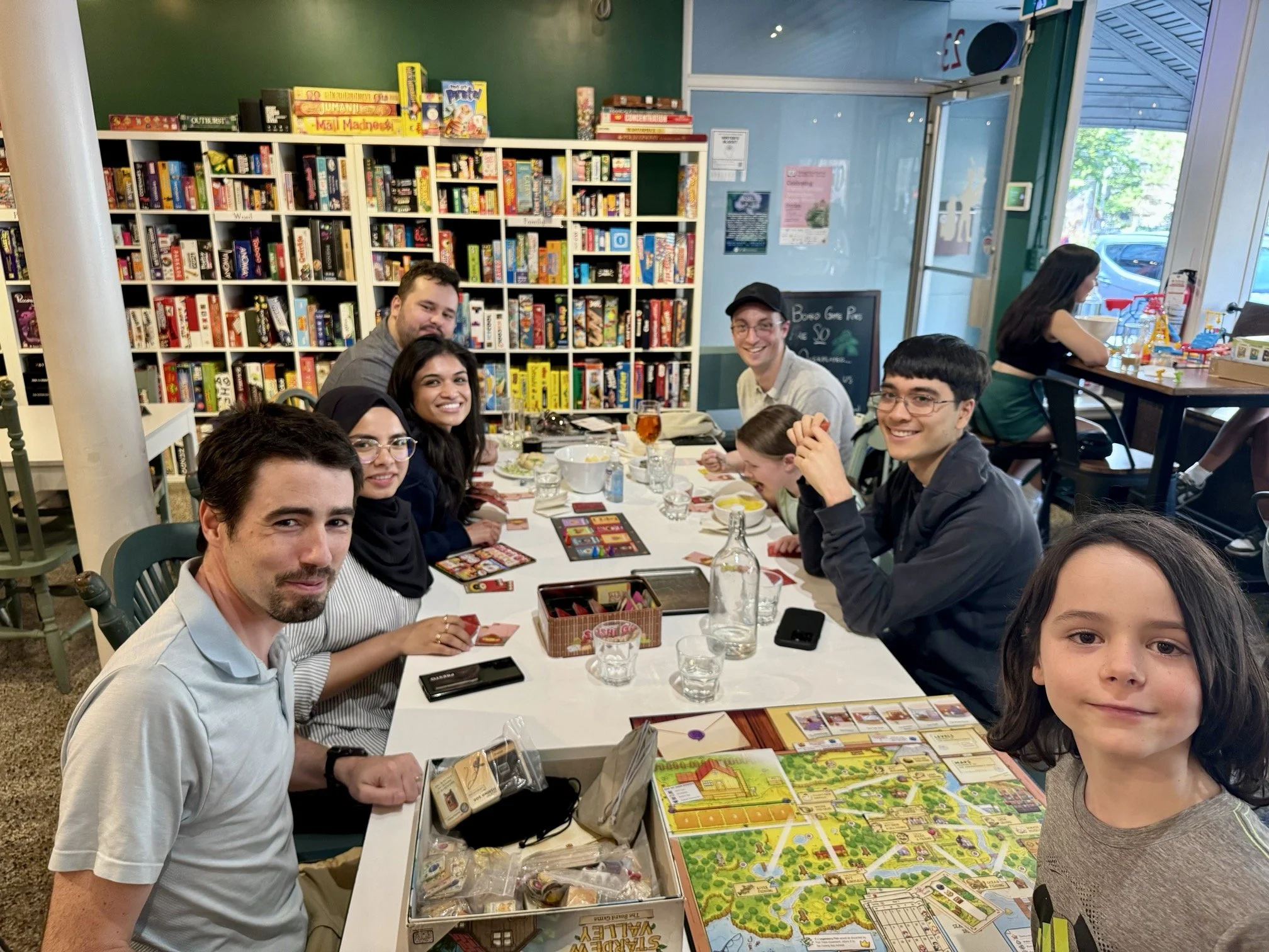 Braving a Board Game Café