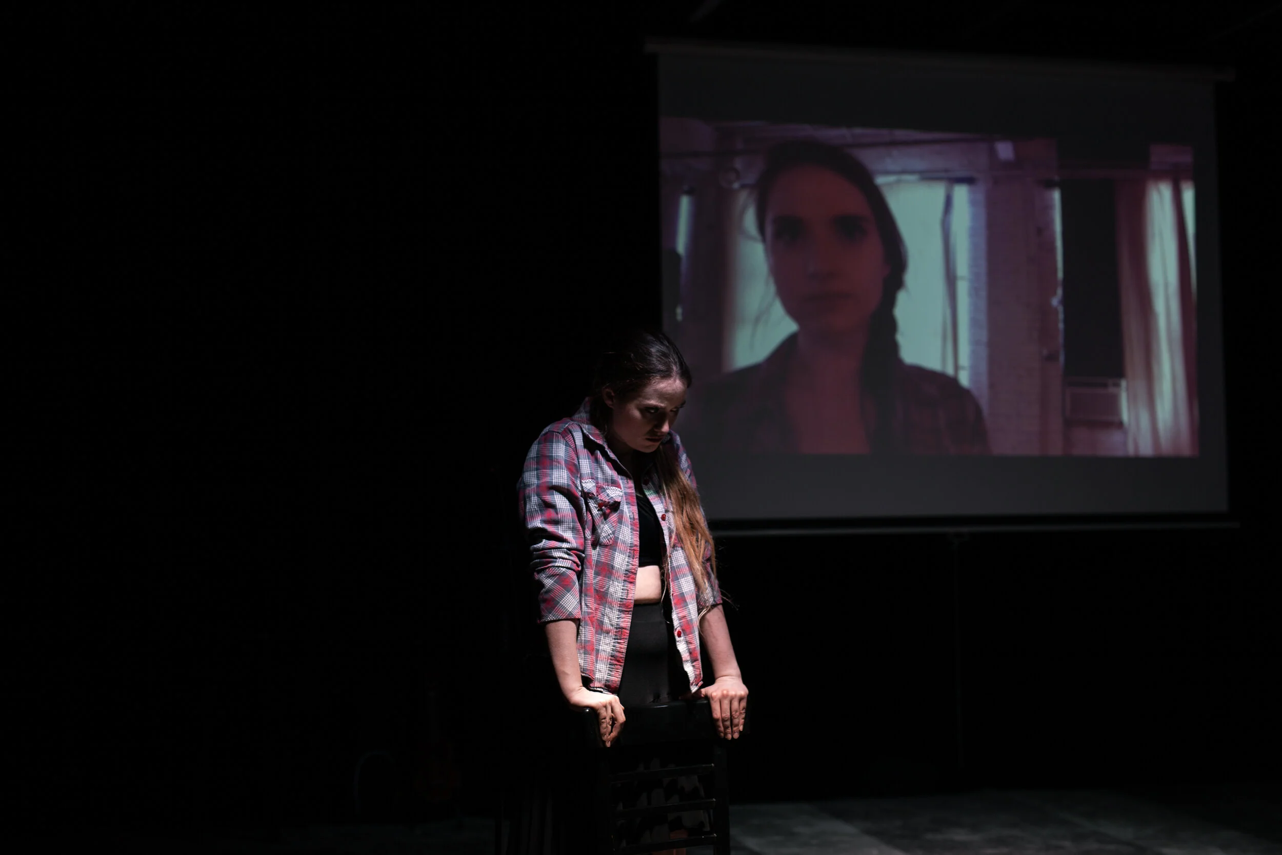 Anna Bennett as Robyn in “Confessions of a Manic Pixie Dream Girl” during the 2019 restaging. Photo by Destiny J. Green.