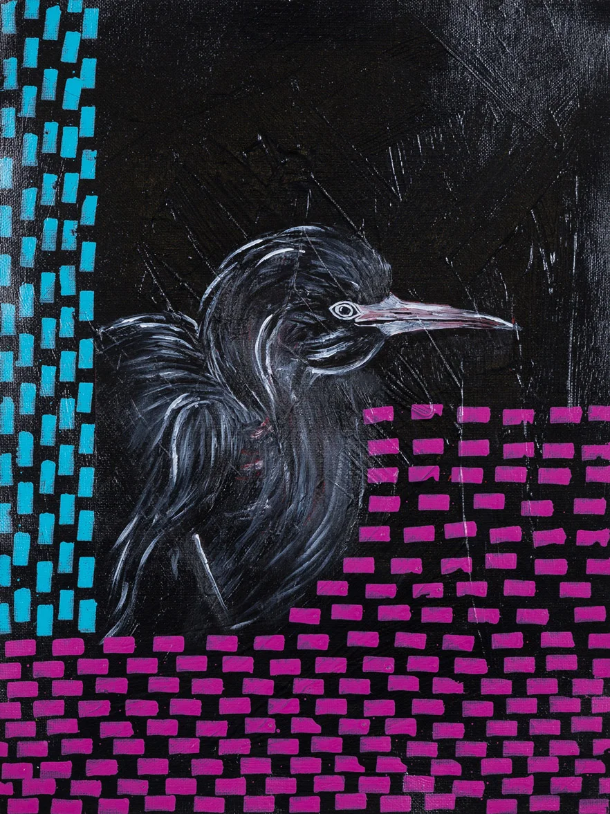 5 Dot Series VI Blackbird 16 x 20.jpg