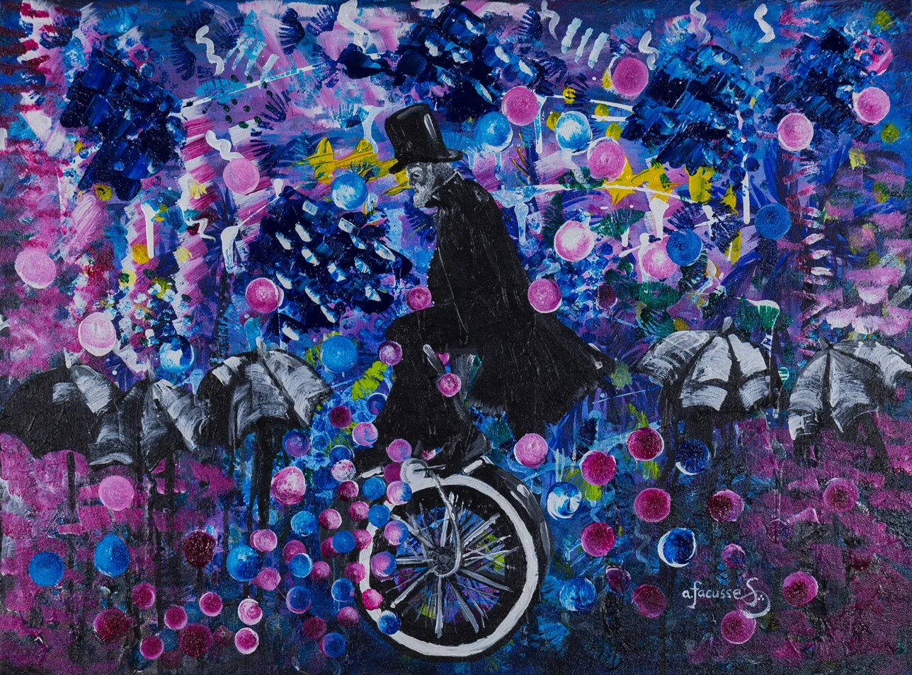Alone in Color: Unicycle
