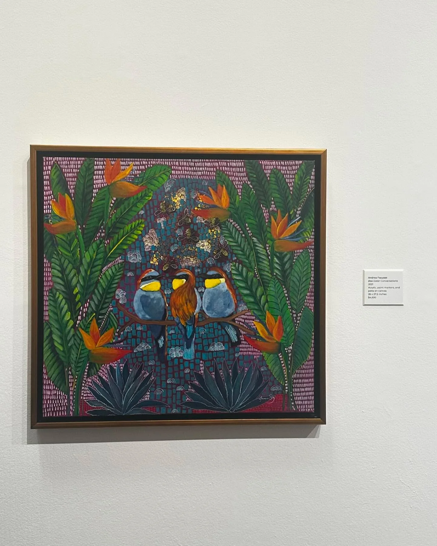 Really #honored to be part of this #exhibit. @palmbeachculture #art #exhibit