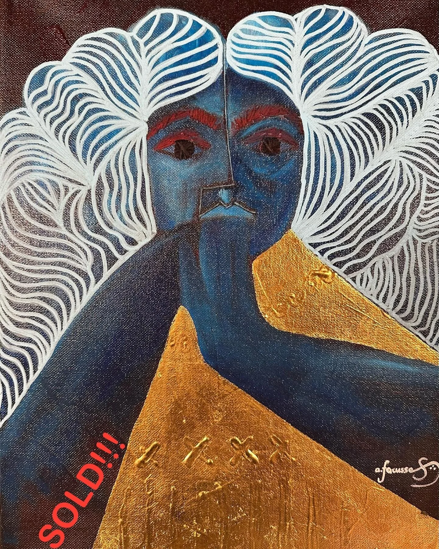 ‼️SOLD‼️ To a beautiful soul. Hope it brings joy into her home. #sold #artwork #artist #painting