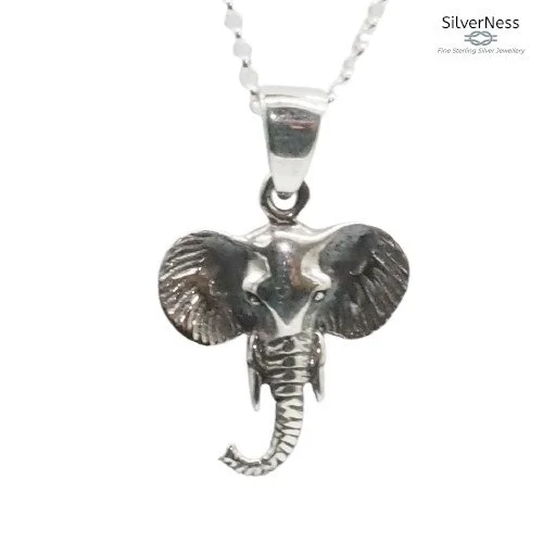 SilverNess Jewellery Elephant Head 