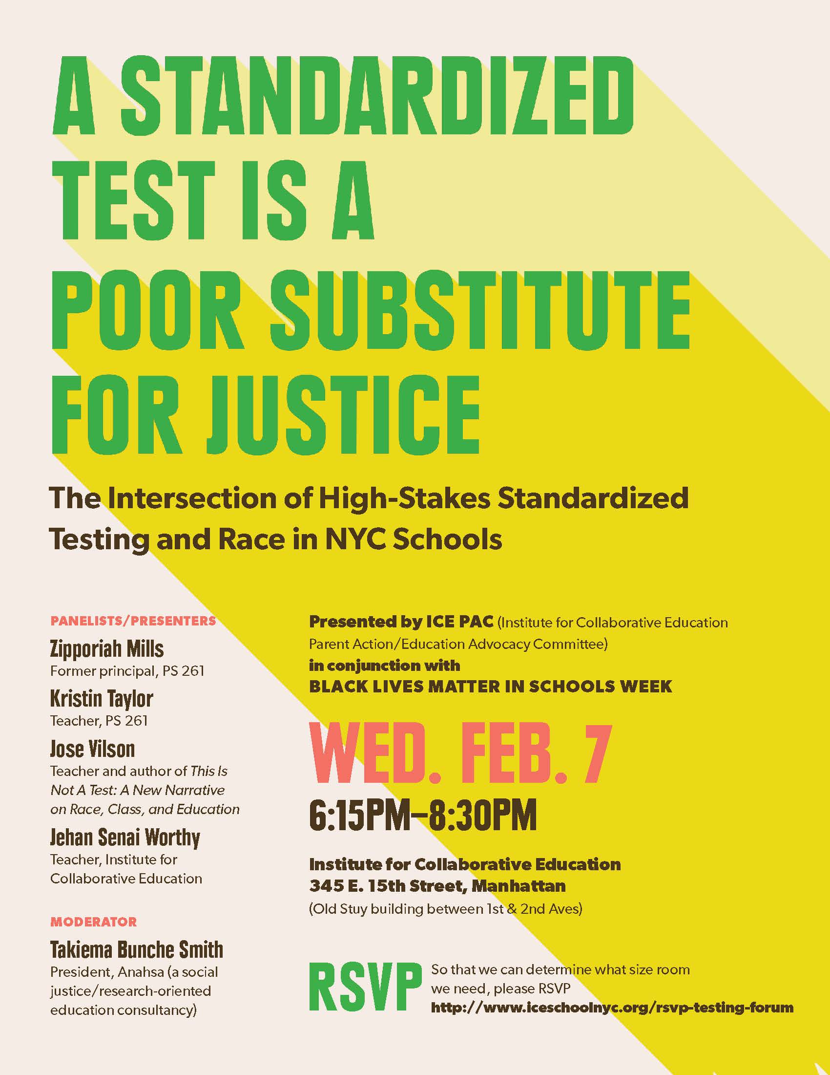 A Standardized Test Is A Poor Substitute For Justice The Intersection Of High Stakes Standardized Testing And Race In Nyc Schools Nyc Opt Out A Standardized Test Is A Poor Substitute For Justice The Intersection Of High Stakes Standardized Testing And Race In Nyc Schools Nyc Opt Out