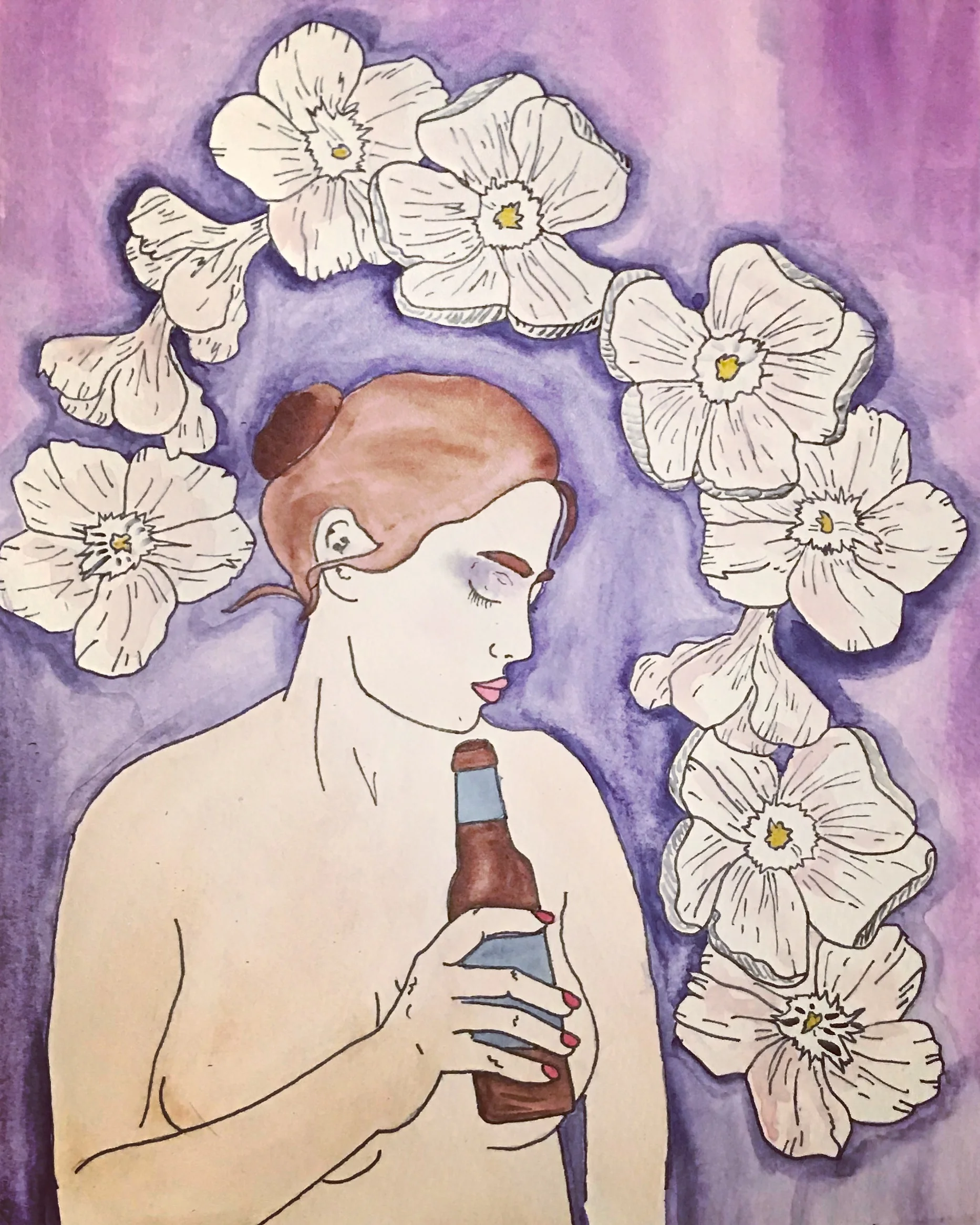 Shiner Portrait TWO "Oleander"