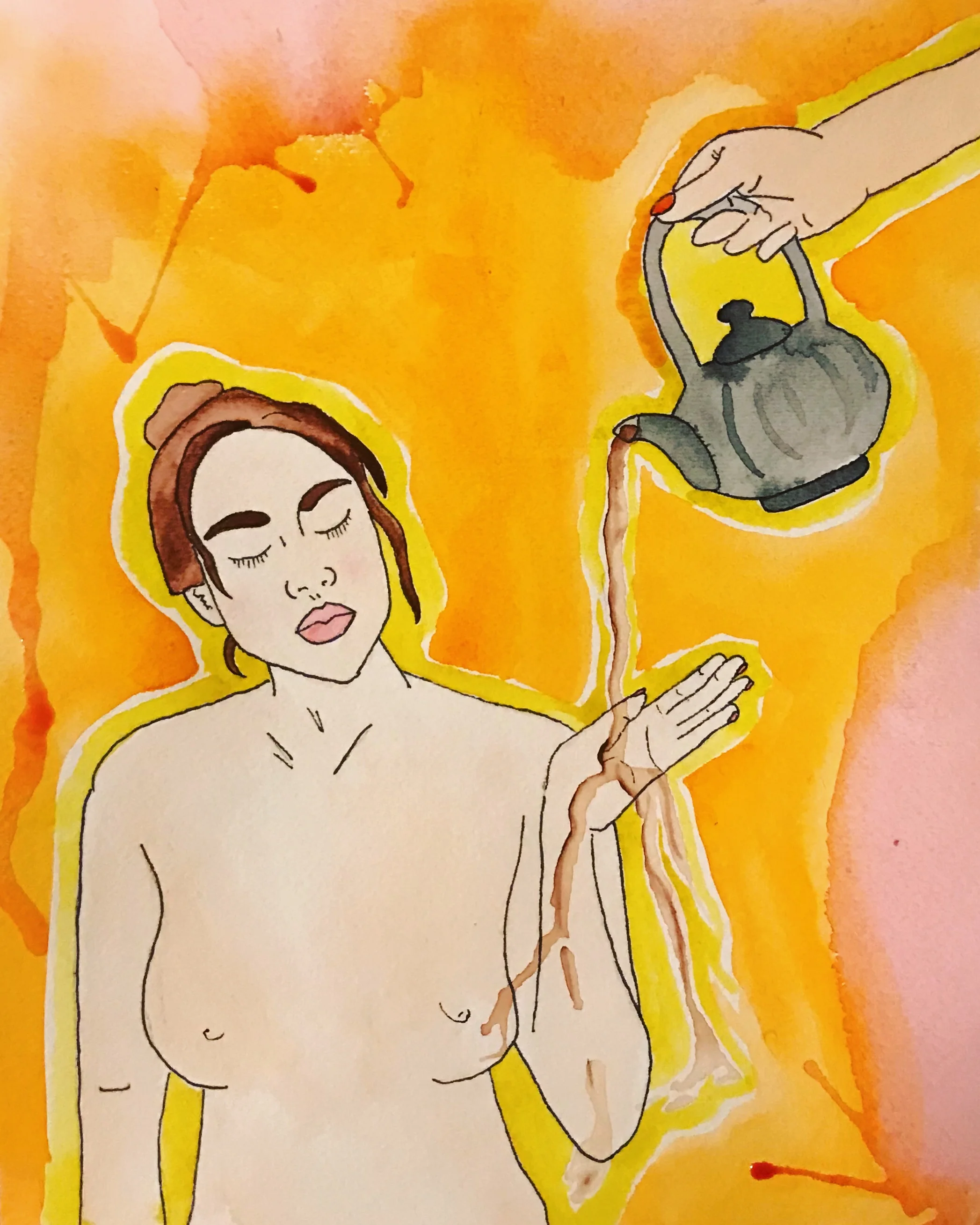 Oops I Spilled The Tea