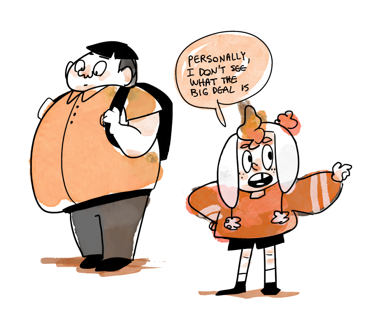 rough character sketch