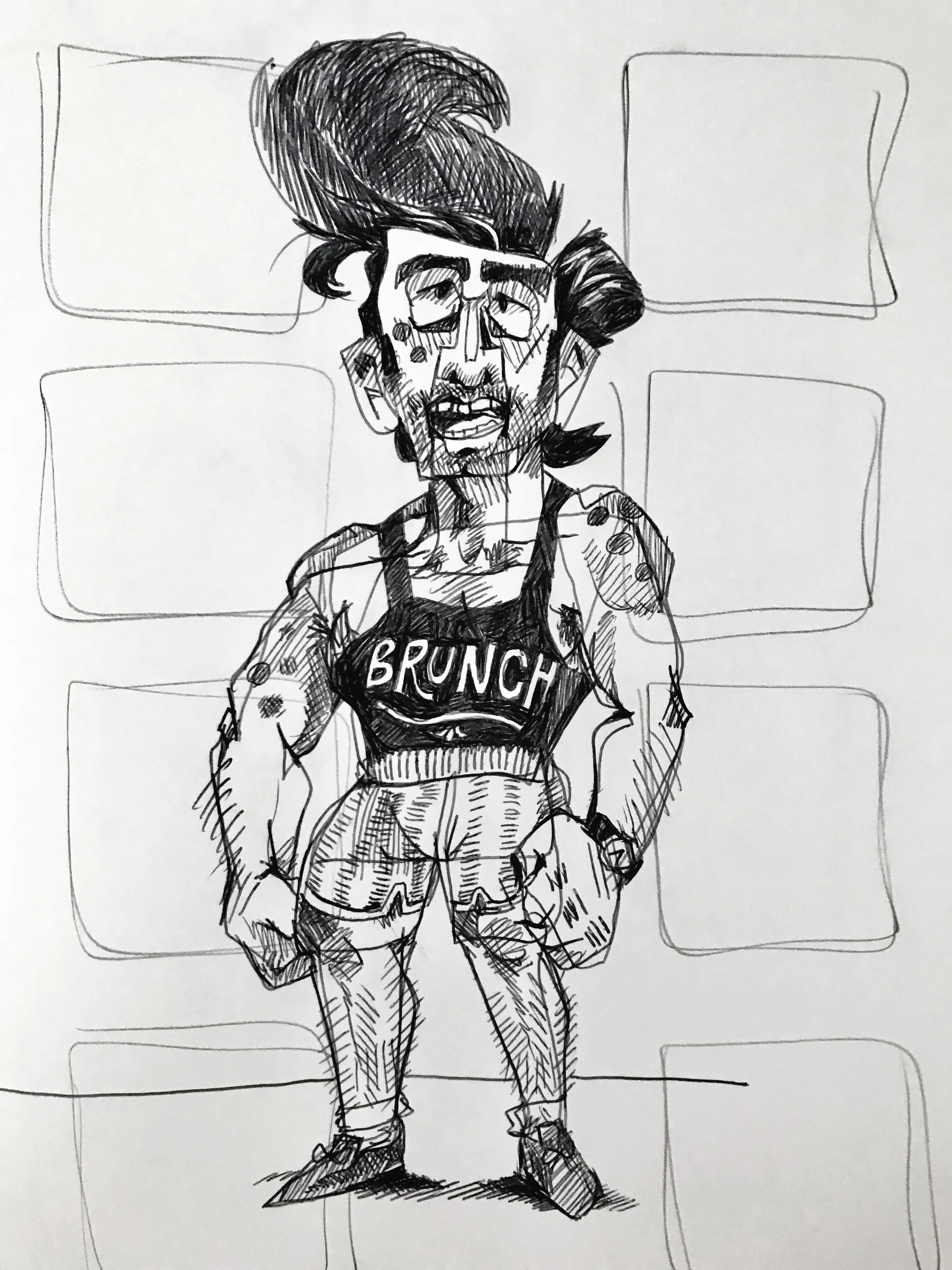 rough character sketch