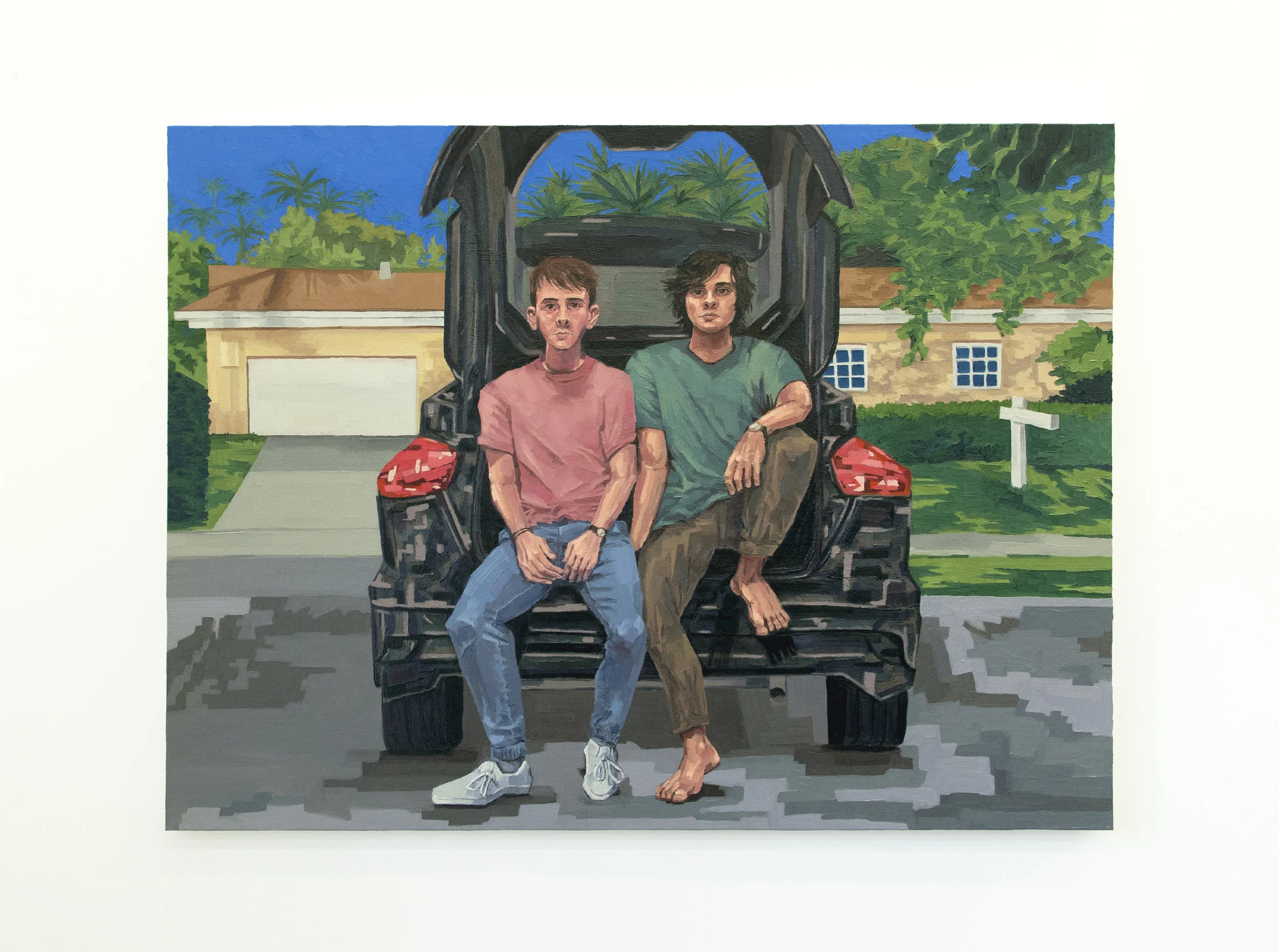 The Boys (2018) oil on canvas (48”x36”)