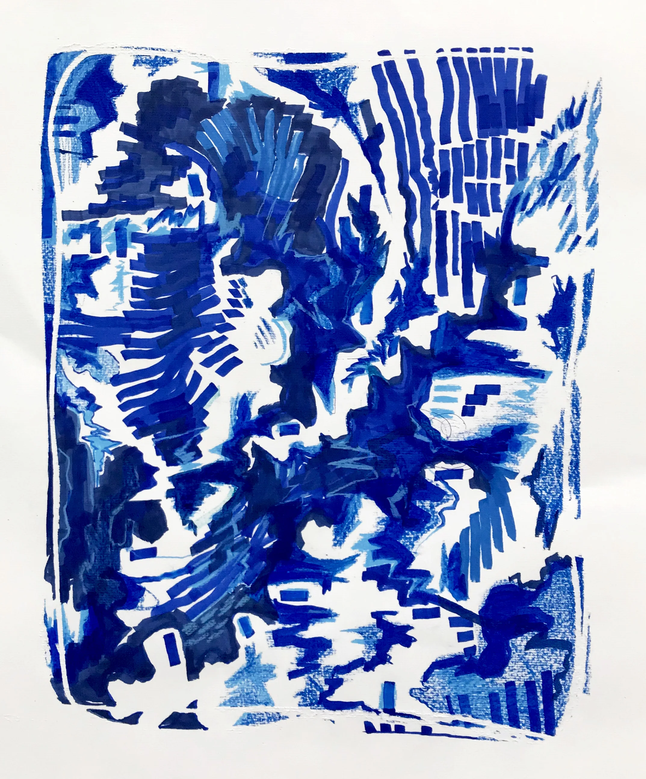  RSE 2 crayon, colored pencil, ink 