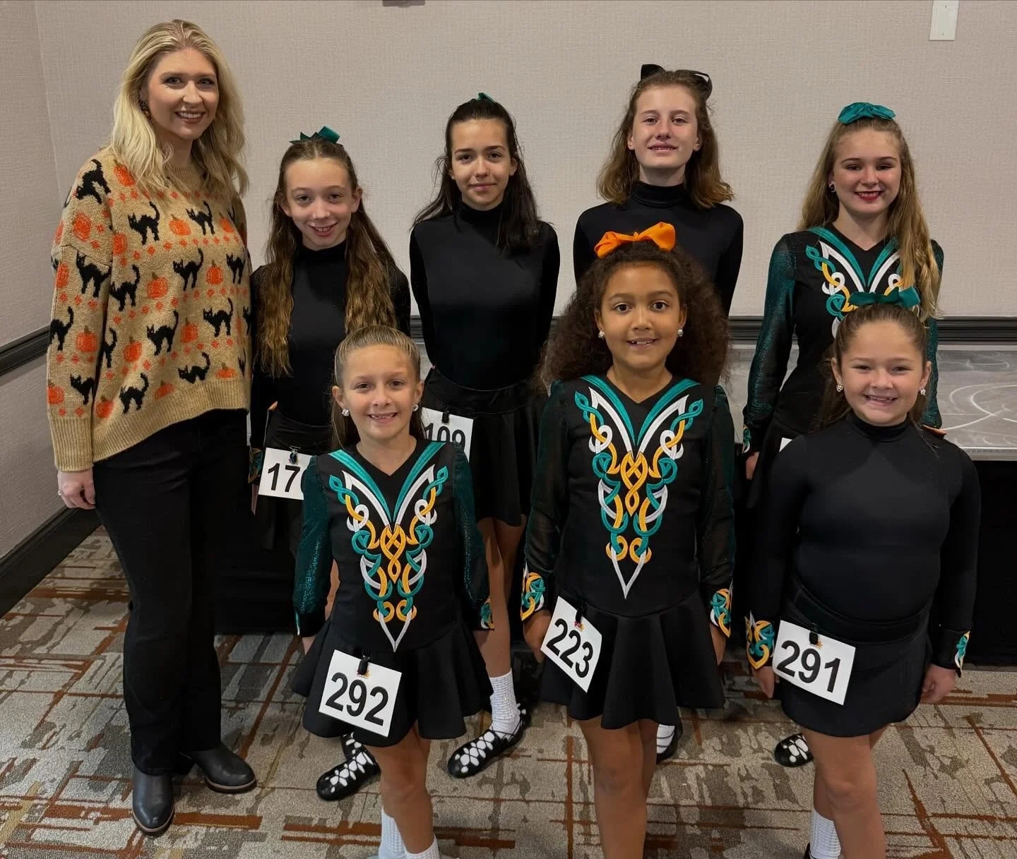 🍁Maryland Fall Championship 2025🦀
Finished off day two with fantastic results! Great job RAID!! 
🩵🧡 
1st place winners day 2!!
✨Alexa S.✨
🥇 Adv. beginner HP
🥇 Novice Light Jig
🥇 Prizewinner TJ
🥇 Prizewinner Reel
✨ Leah S.✨ 
🥇Adv. Beginne