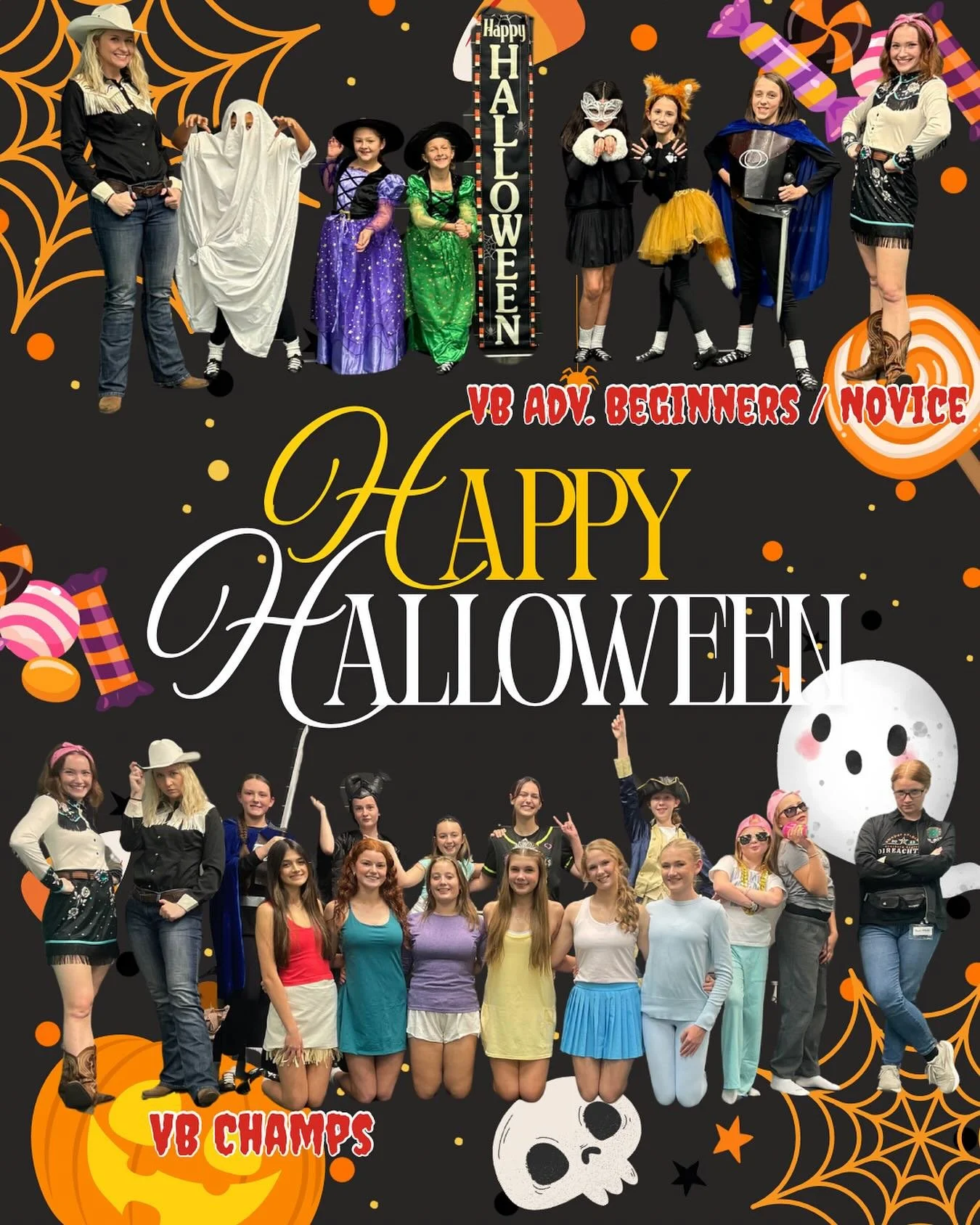 👻 Wicked Wednesday in VB! 👻
The rainy day added to our spooky Halloween class but that didn’t stop us from having a ghoulish good time!