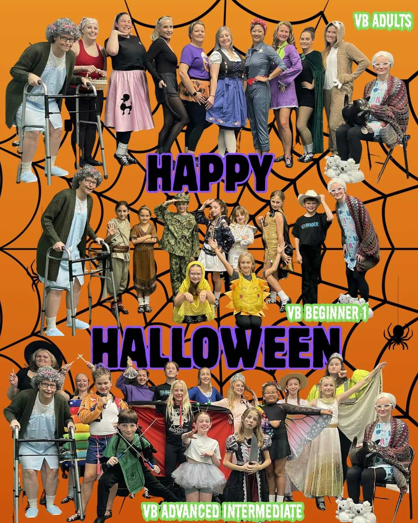 Keeping the party going for our Thursday dancers 🎃🎉
This week was so fun and everyone looked great in their costumes. We hope you had a fun class and enjoy your Halloween night!