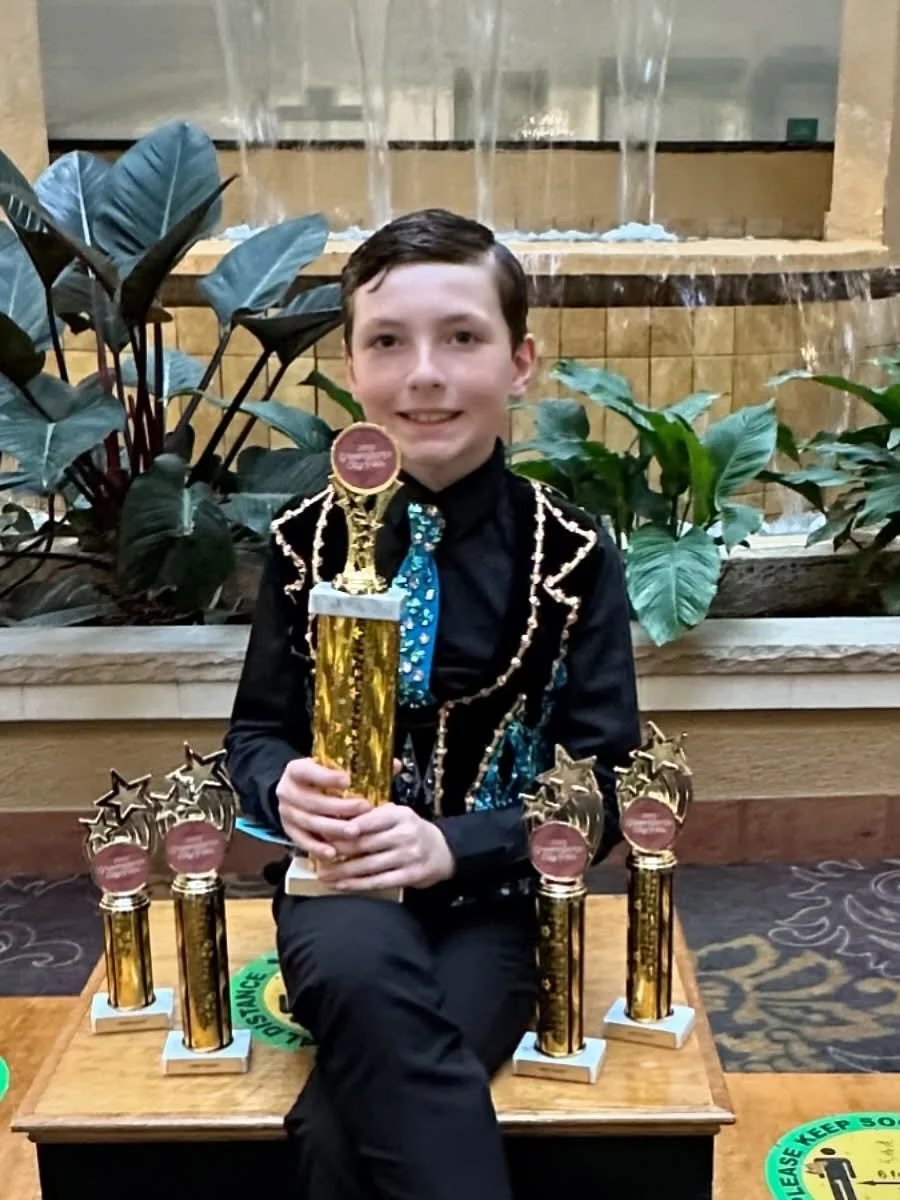 Finishing out day 2 at Greensboro city Feis, great job everyone! 

Thank you @ncirishdance for hosting!!

Benton F. 🤩
1st Prizewinner Reel
1st Prizewinner Slip Jig
1st prizewinner HP
3rd Prizewinner Treble Jig
1st Trad Set 

Nora M. 🎉
1st Novice Li
