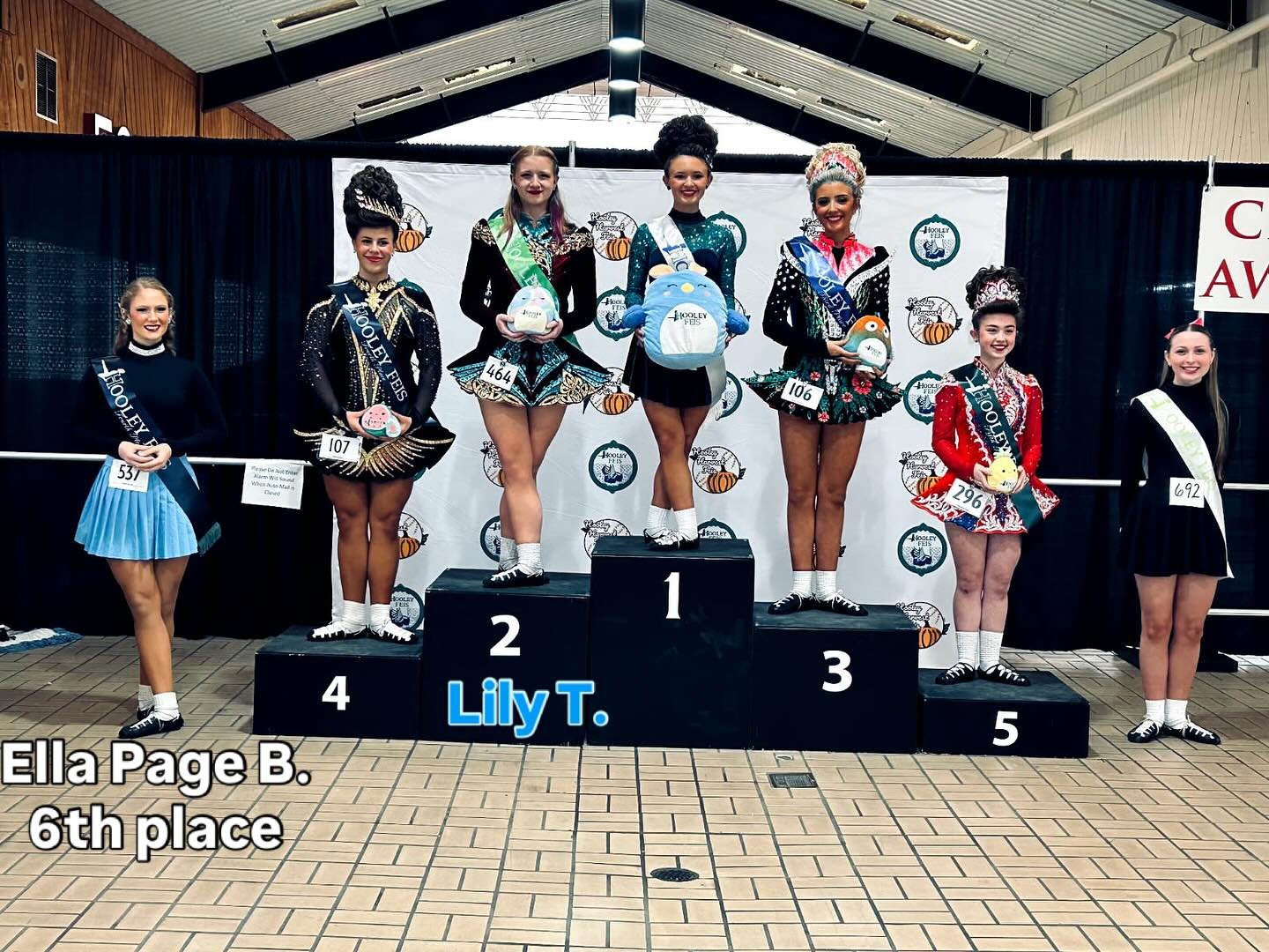 Day 2 at the Hooley Feis!

Great results from our U16 Prelim Ladies!! Congrats! 

Lily T. 2nd place 🥈 
Ella Page B. 6th place