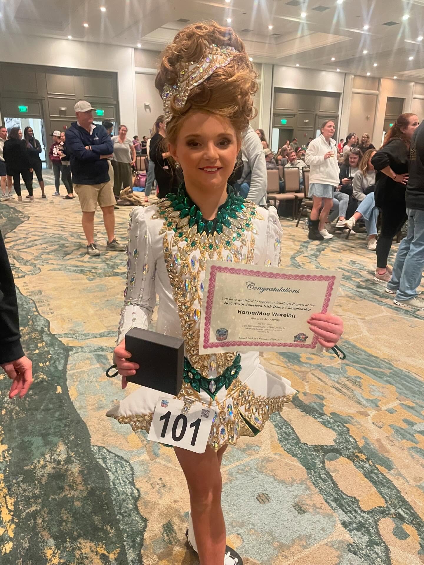 Congratulations, HarperMae Wareing on your Oireachtas recall!! 

She danced 3 amazing rounds and earned herself 18th place in the U11 girls competition and also qualified for the 2026 Nationals! We are so proud, keep up the hard work, can&rsquo;t wai