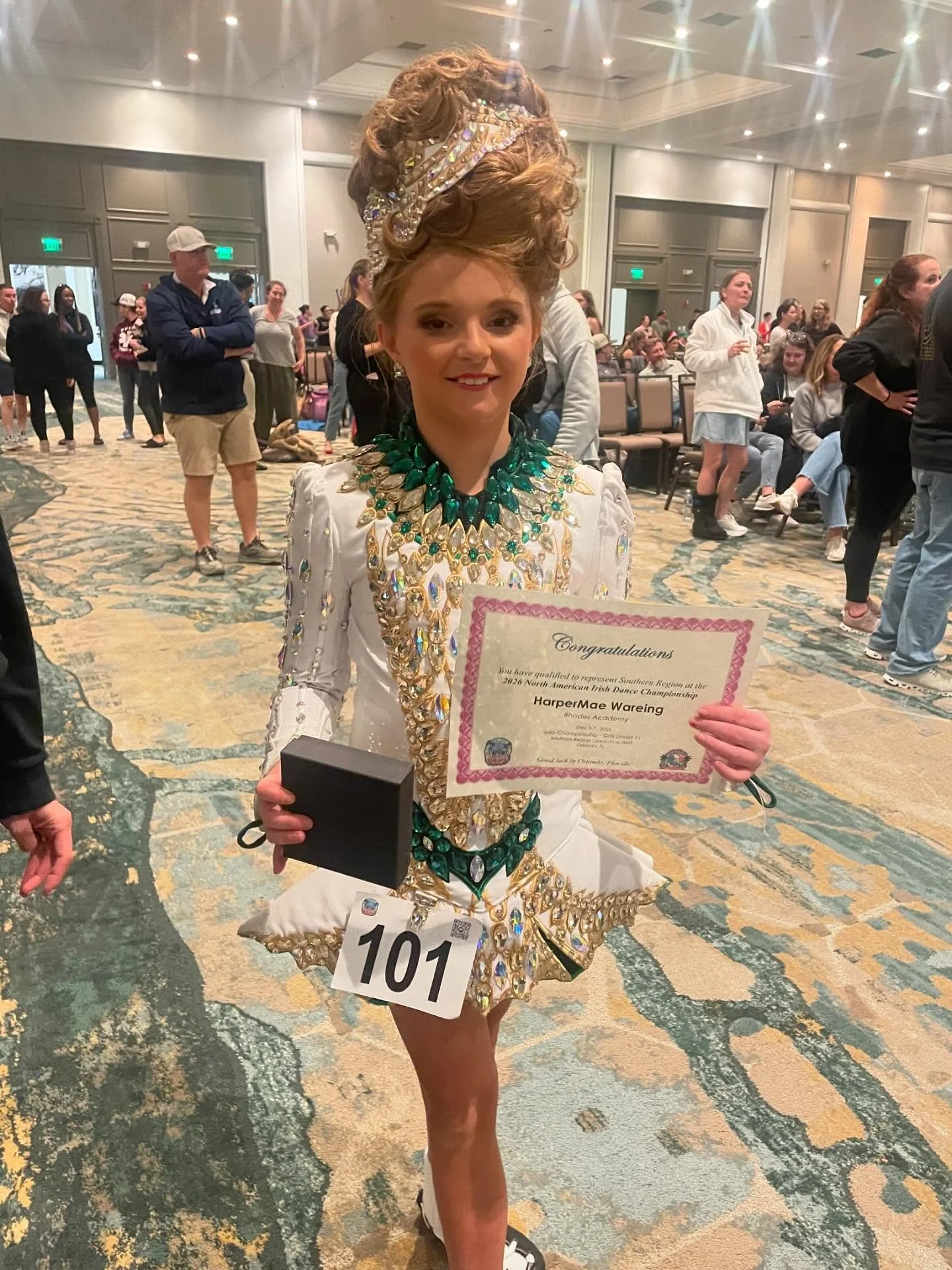 Congratulations, HarperMae Wareing on your Oireachtas recall!! 

She danced 3 amazing rounds and earned herself 18th place in the U11 girls competition and also qualified for the 2026 Nationals! We are so proud, keep up the hard work, can&rsquo;t wai
