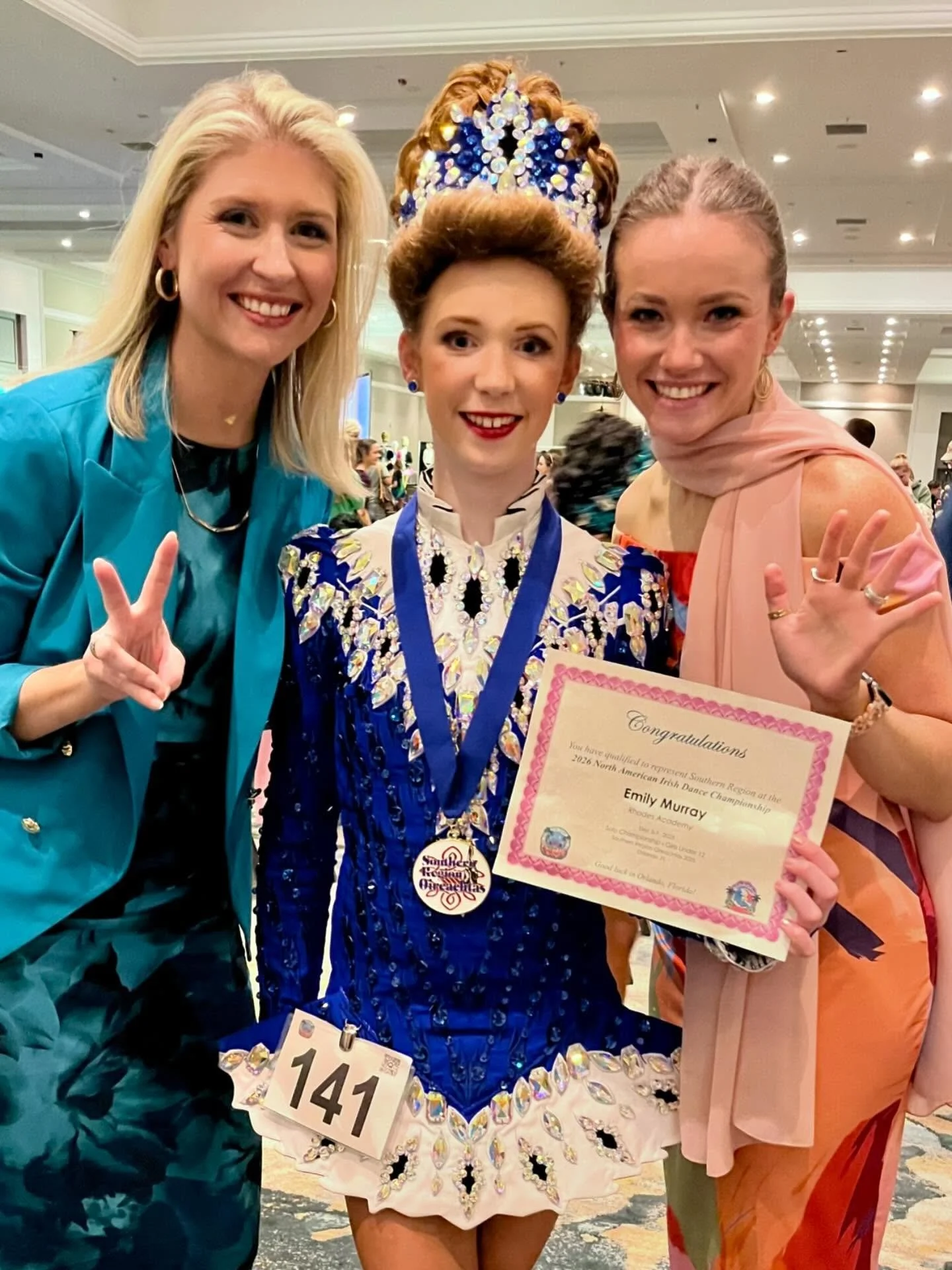Congratulations, Emily Murray on your first solo Oireachtas Recall! 

25th place in the girl u12 competition and is a national qualifier! Amazing dancing with 3 solid rounds. 2026 is looking bright, we are so proud and happy for you!

@idtanasr