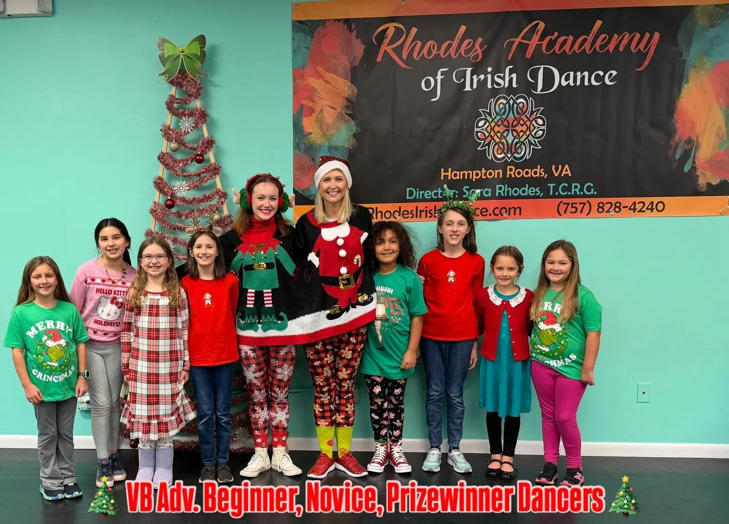 It&rsquo;s time to deck the halls and celebrate the season! 🎄

Our dancers enjoy coming together every year, sharing gifts, tasting yummy treats all while having fun with a little help from Santa helpers 😉