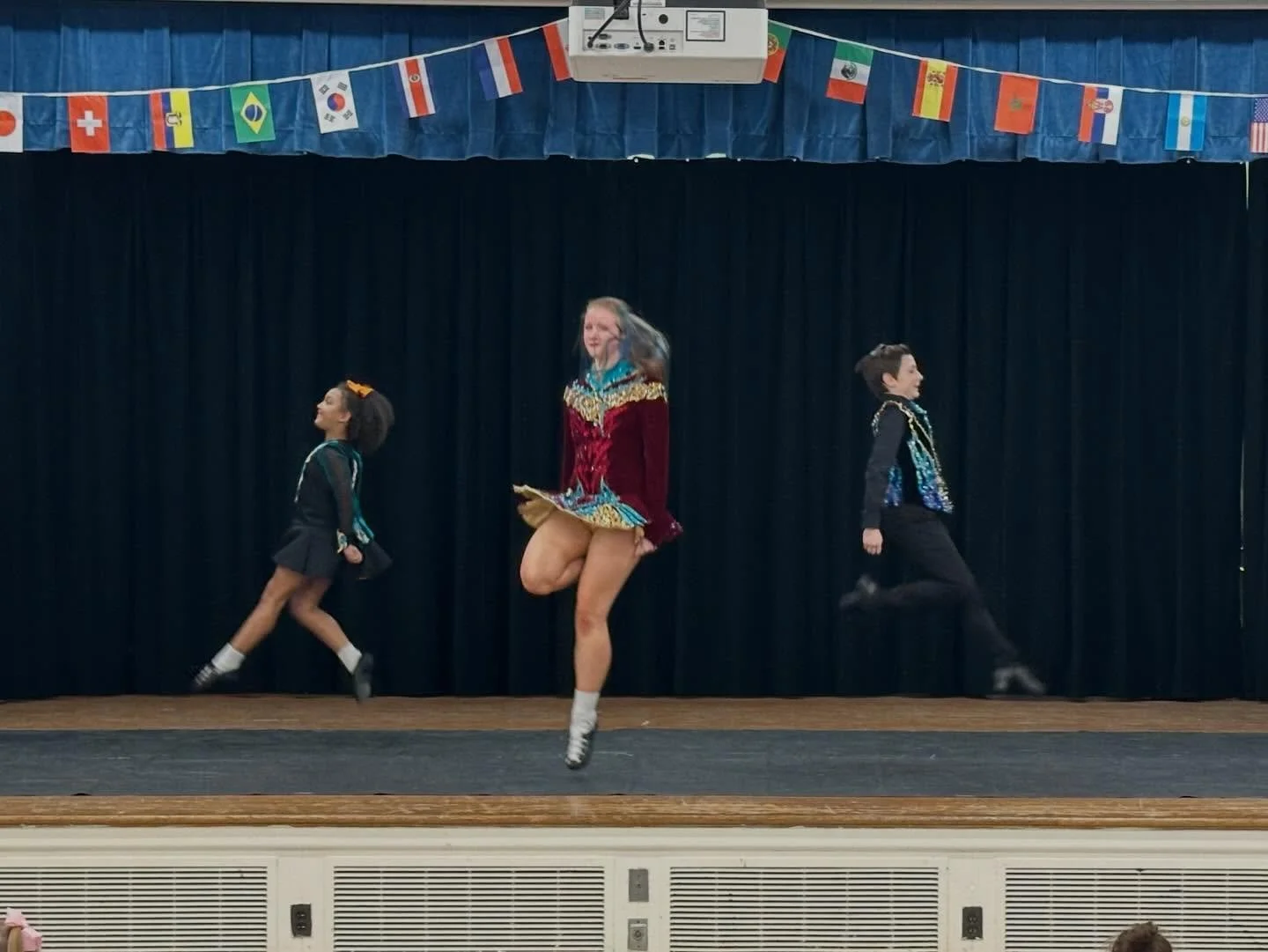 Thank you @butts_road_primary for having us perform for you all today! 

We love sharing our love for Irish dance ❤️☘️
.
.
.
If you would like Rhodes Academy dancers to perform for your event, please email Sara, rhodesirishdance@gmail.com

Spaces sti