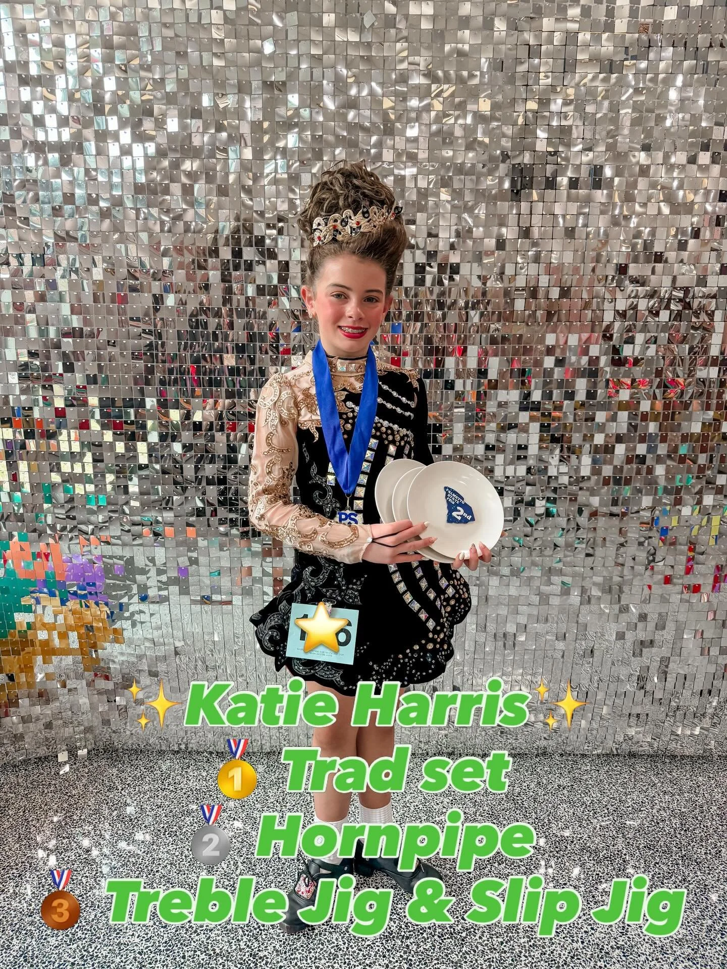 Great showing today by Katie who competed at the Palmetto Feis! Keep up the great work! 🔥🔥🔥