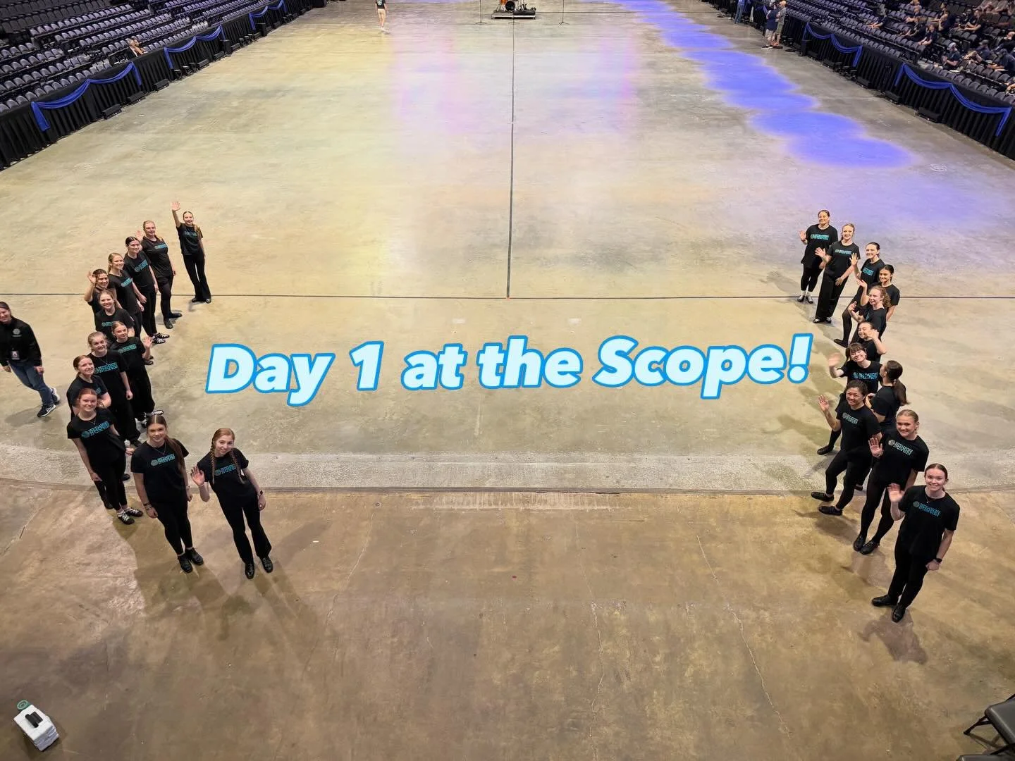 Started off strong on day one of rehearsals at the Scope! 

Looking forward to an amazing week. Lets gooo!!!