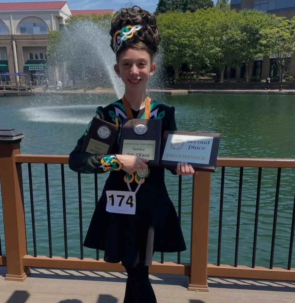 RAID dancers representing at the Connick School &amp; Reid Academy Spring Feis!! Awesome job dancers. Good luck tomorrow 🍀

⭐️Juniper D⭐️ 
1st - Novice LJ
2nd - Prizewinner SJ
3rd-  Novice HP

⭐️Peyton M⭐️
3rd- adv beginner SJ

⭐️Reaghan M ⭐️
1st -a
