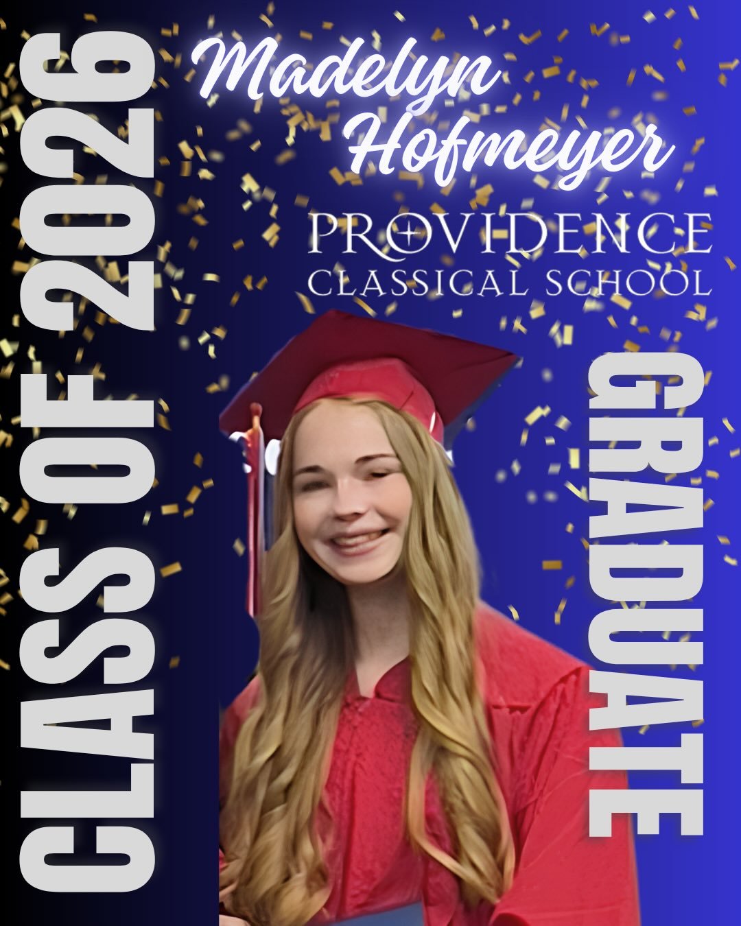 🎓 Congratulations Maddy!! 

We are so proud of our senior dancer, Maddy Hofmeyer on her graduation from Providence Classical School in Williamsburg, VA! 

Maddy, your years of hard work, talent, and dedication to Irish Dance has been a pleasure to w