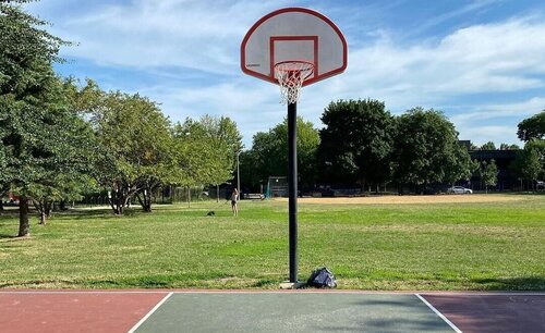 Outdoor Basketball Court