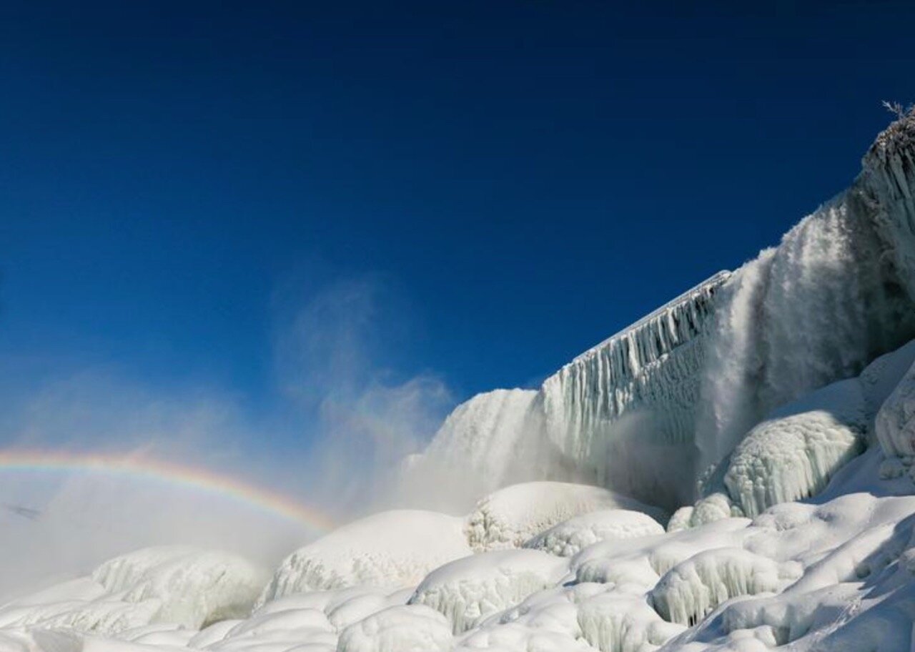 Frozen Falls, Niagara -2°Fahrenheit