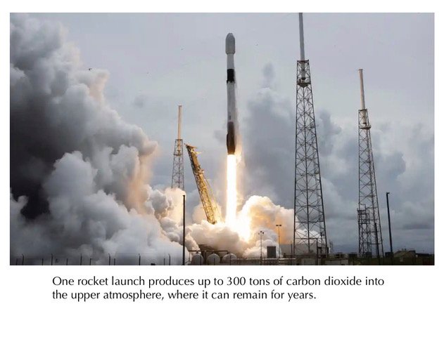 Space Race: 1 small step for a billionaire, 1 giant leap for pollution