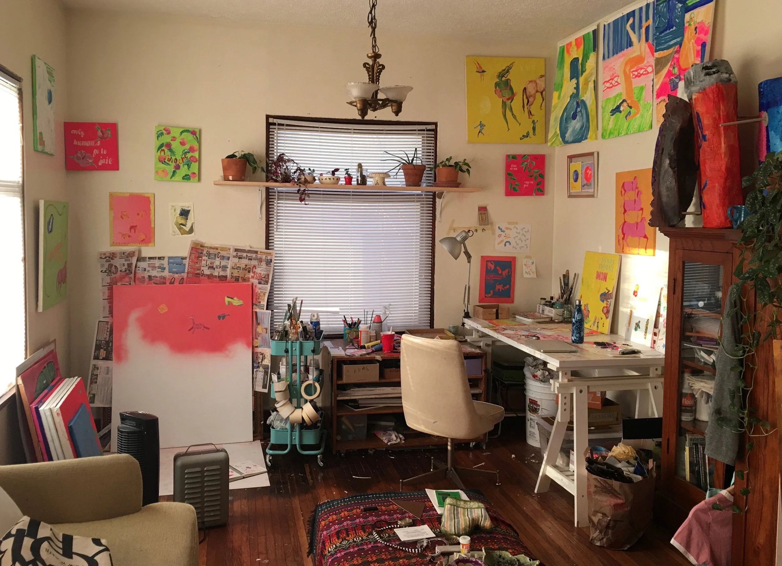 photo of Kelsea Brunner's studio.