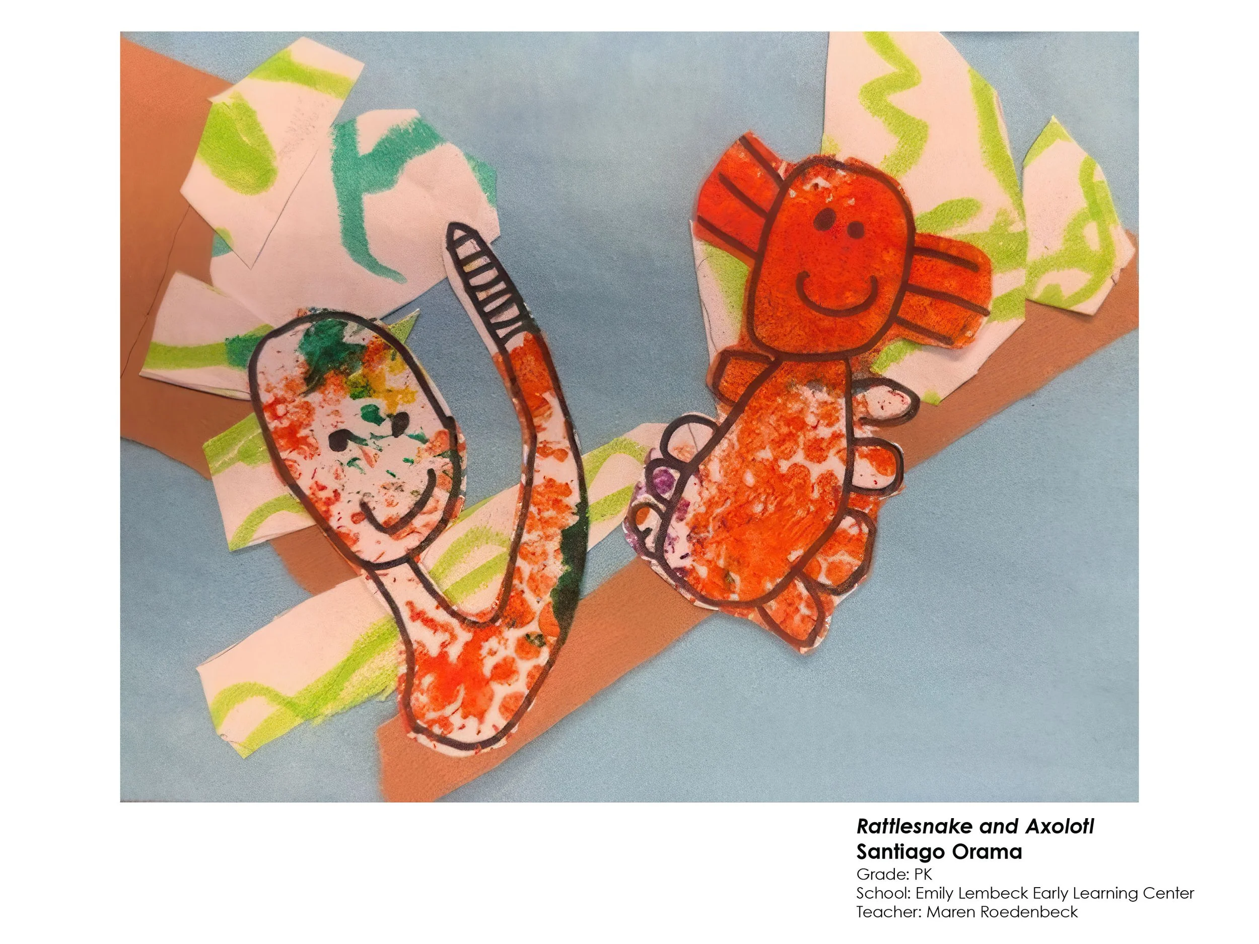 ELC_Sanitago_Orgama_Rattle Snake and Axolotl.jpg