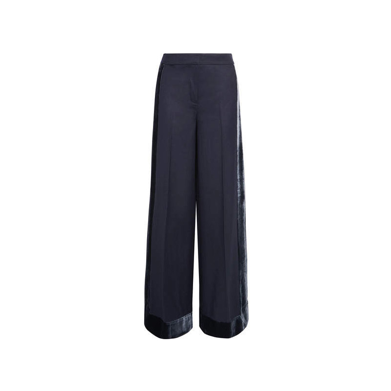 J.Crew Velvet-trimmed Wool Pants, $191.56 